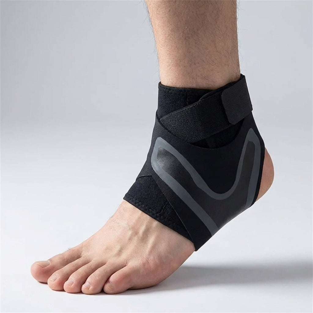 Verstellbare Knöchelbandage zur Stabilisierung beim Sport und im Alltag