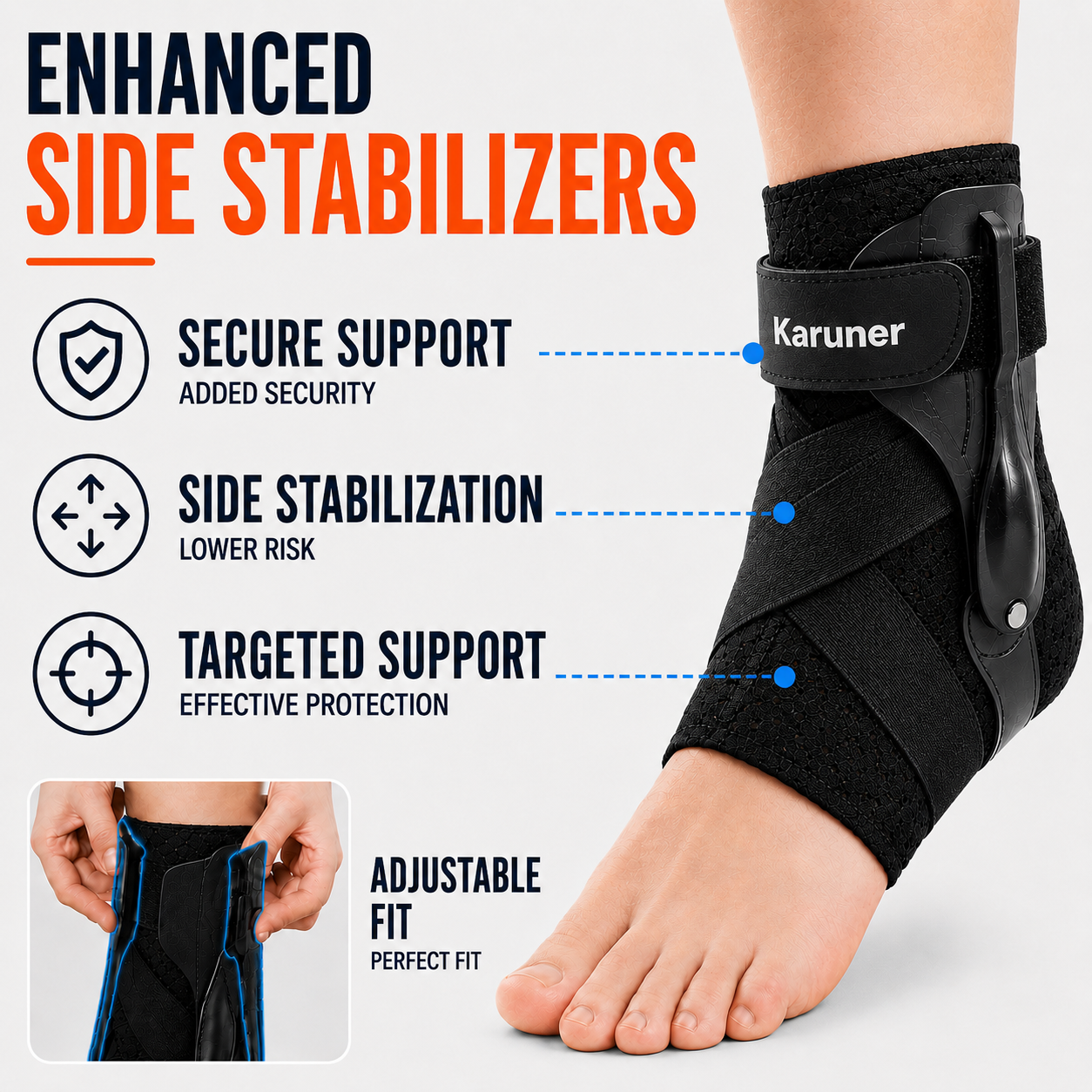 Nordspur | Stabilynx Niedrigschaft-Knöchelstütze