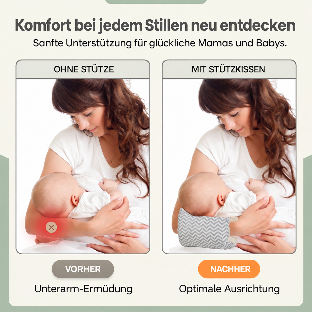 Nordspur | Stillkissen für den Arm