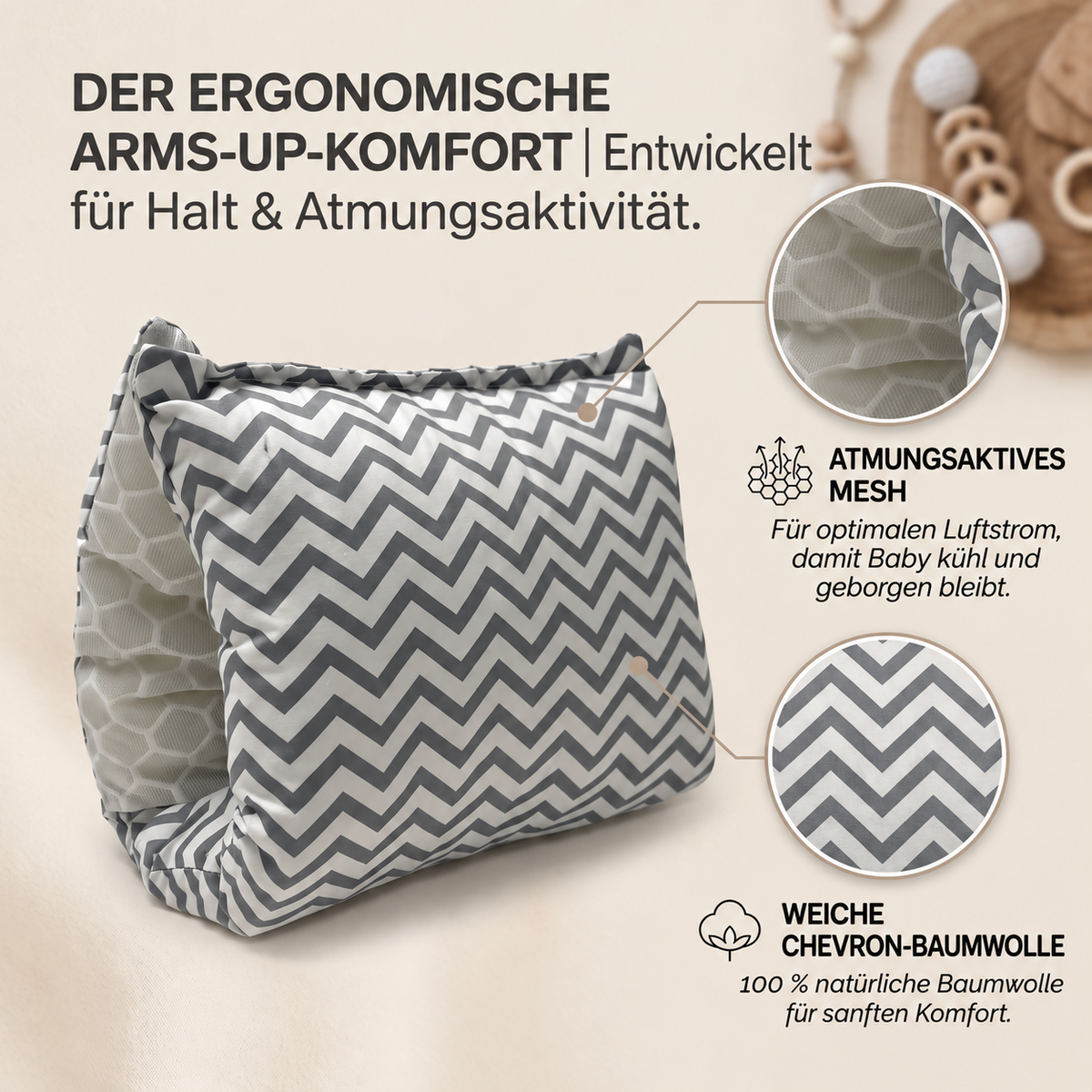 Nordspur | Stillkissen für den Arm