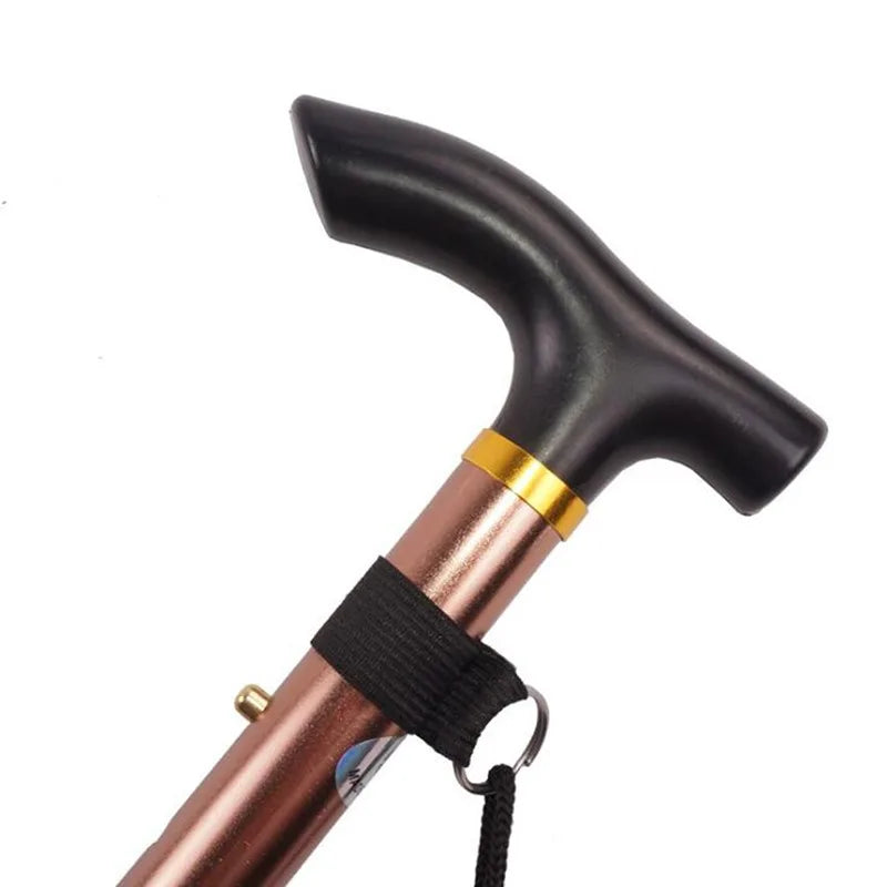 Klappbarer Teleskop-Wanderstock leicht ergonomisch