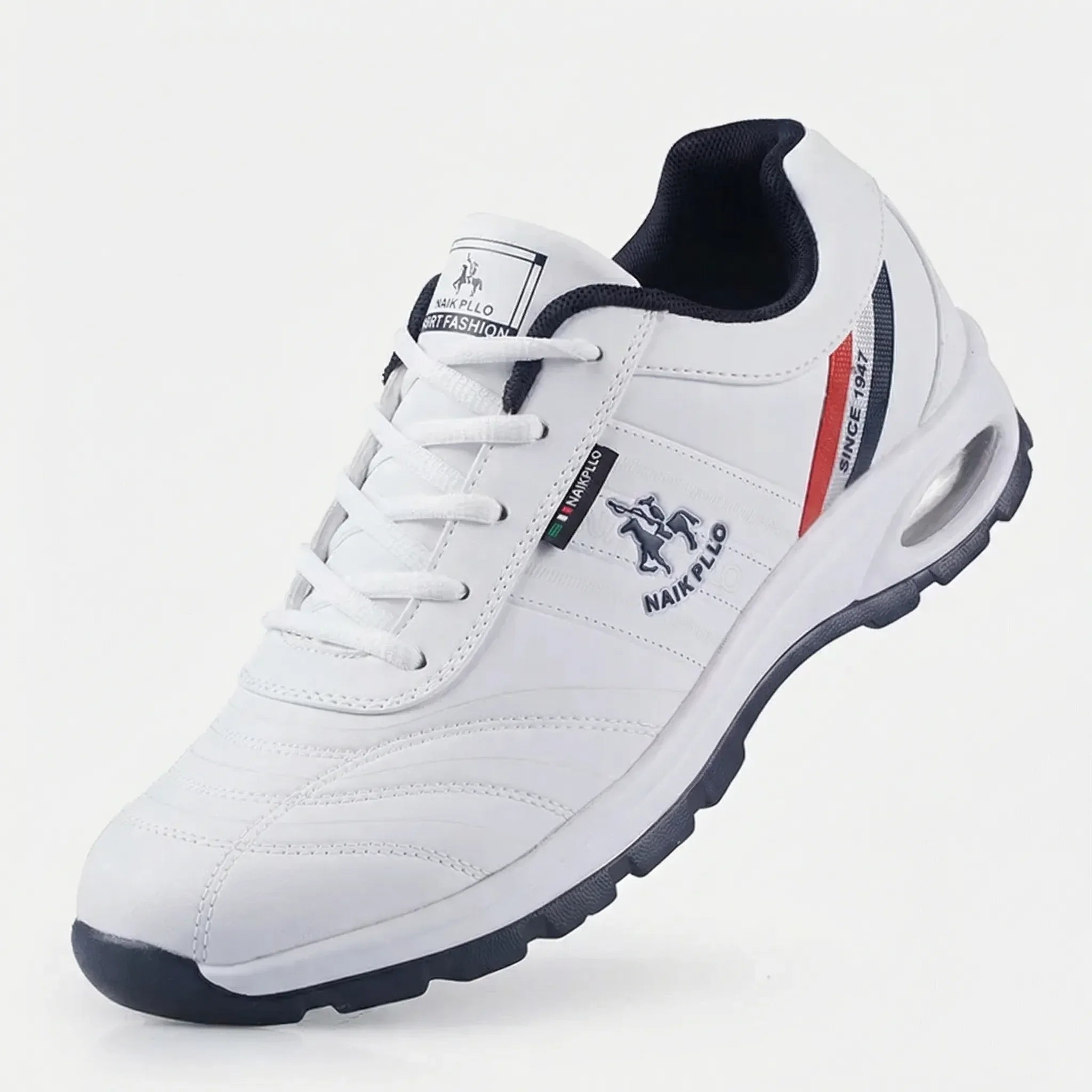 Herren Trainingsschuh luftgepolstert Schnürschuh Freizeitschuh