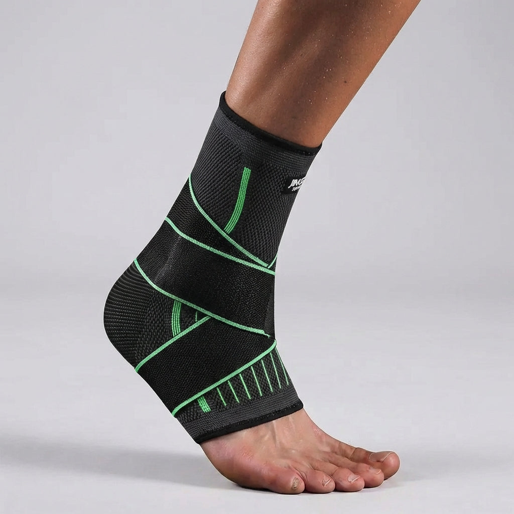 Verstellbare Knöchelbandage mit Kompression für Sport und Alltag