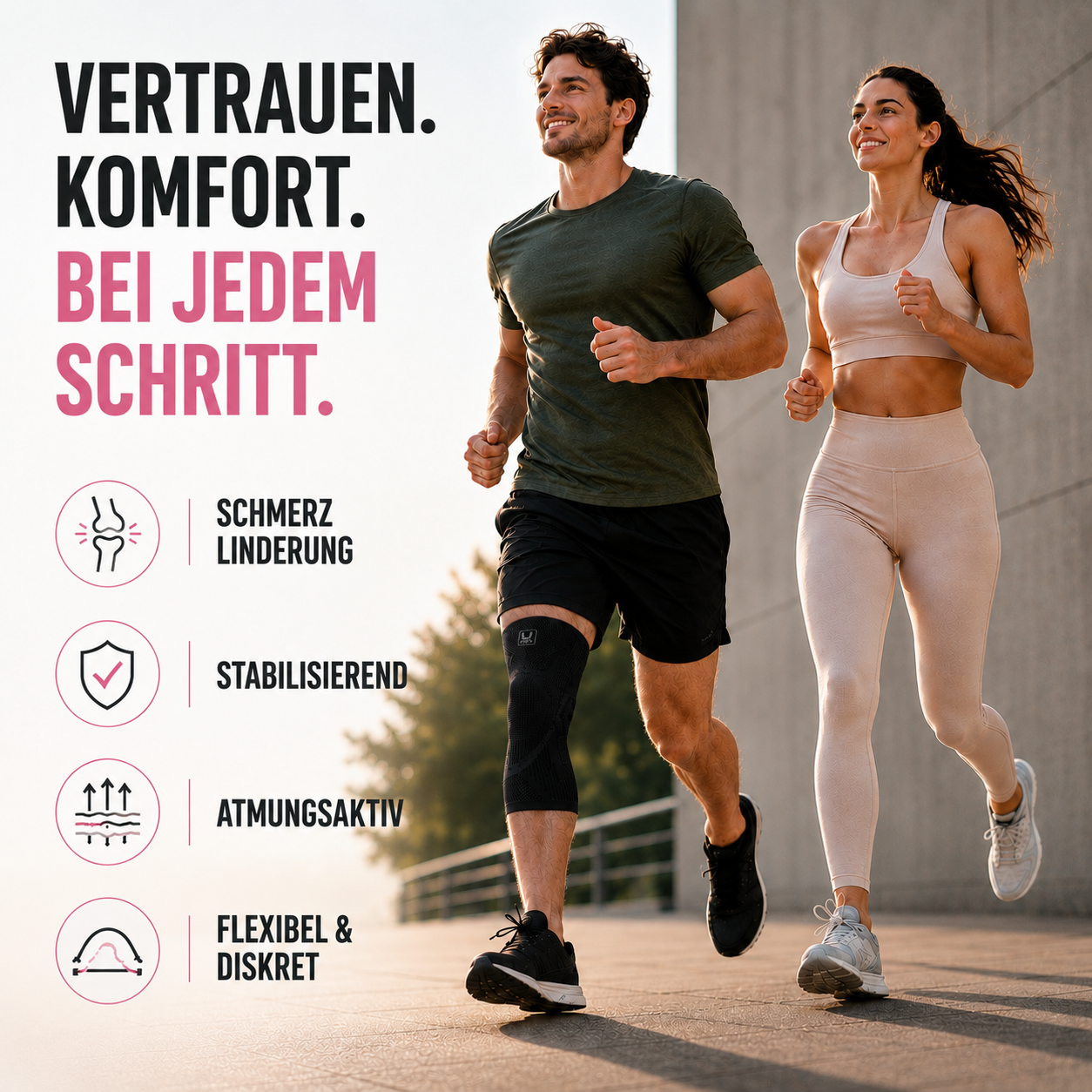 Nordspur | Stridexia Kompressions-Kniebandage