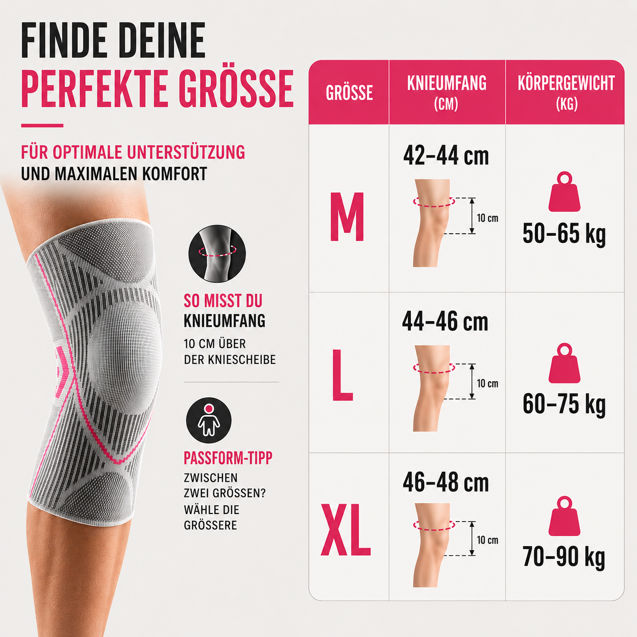 Nordspur | Stridexia Kompressions-Kniebandage