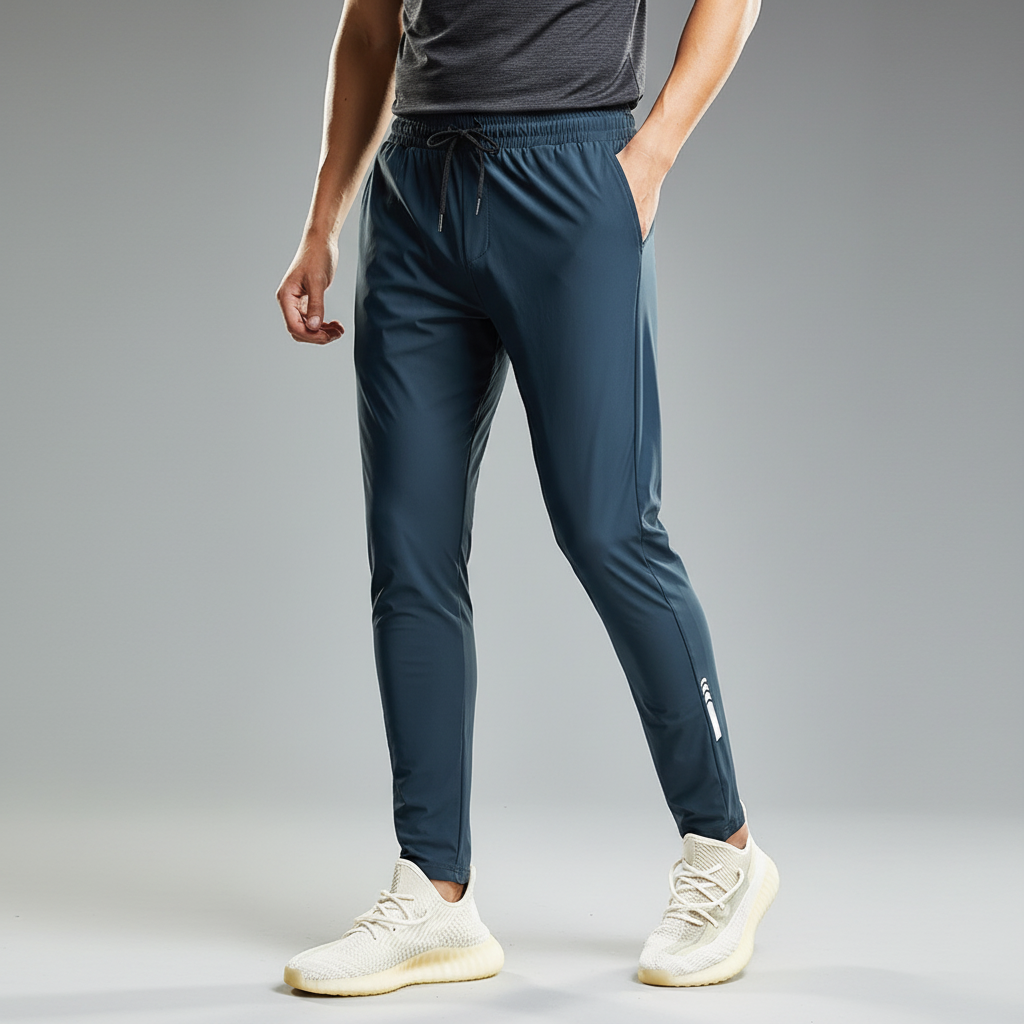 Leichte Herren Trainingshose atmungsaktiv schnelltrocknend Trainingsanzug