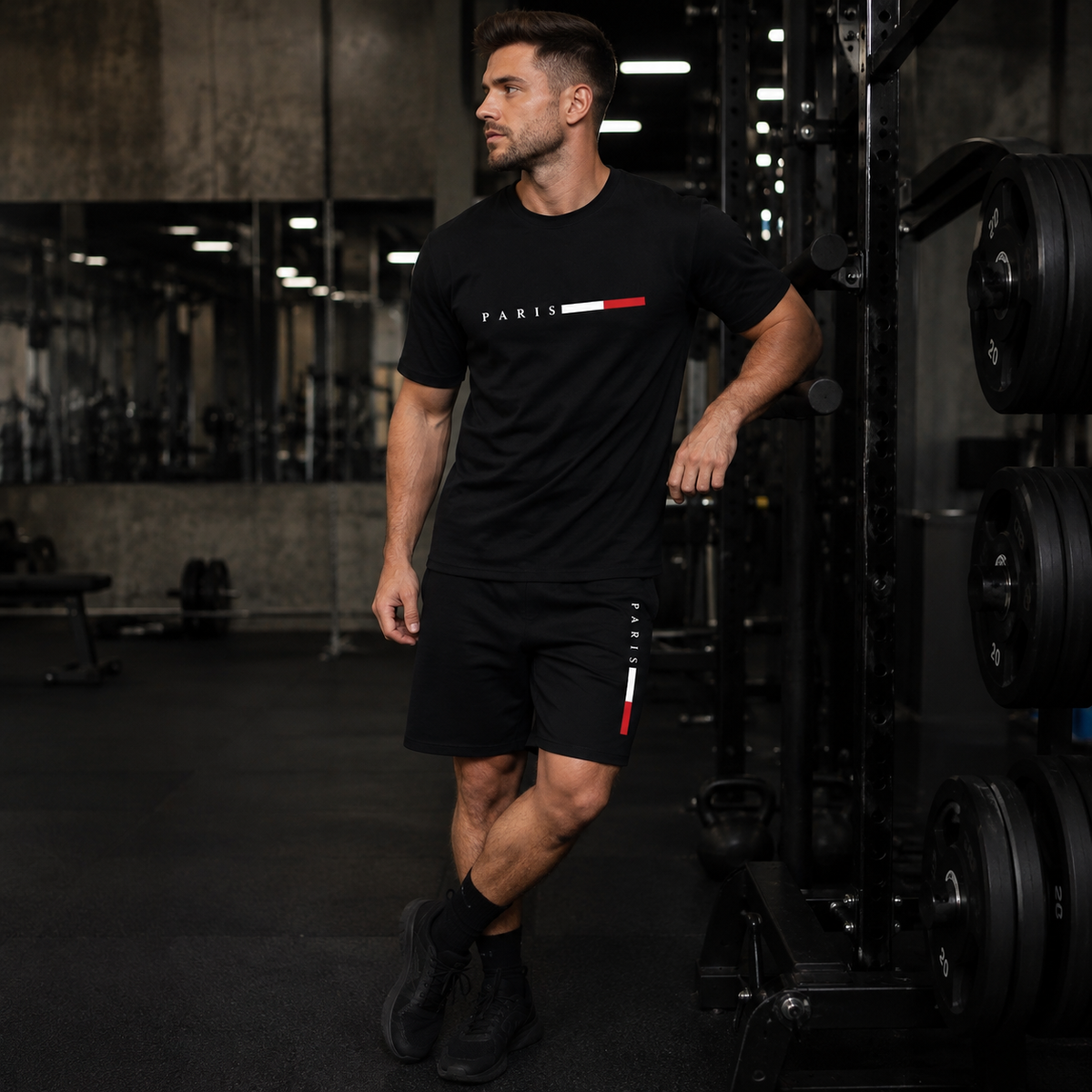Nordspur | Strydex Kurzarm-Crew-Neck-Trainingsanzug-Set