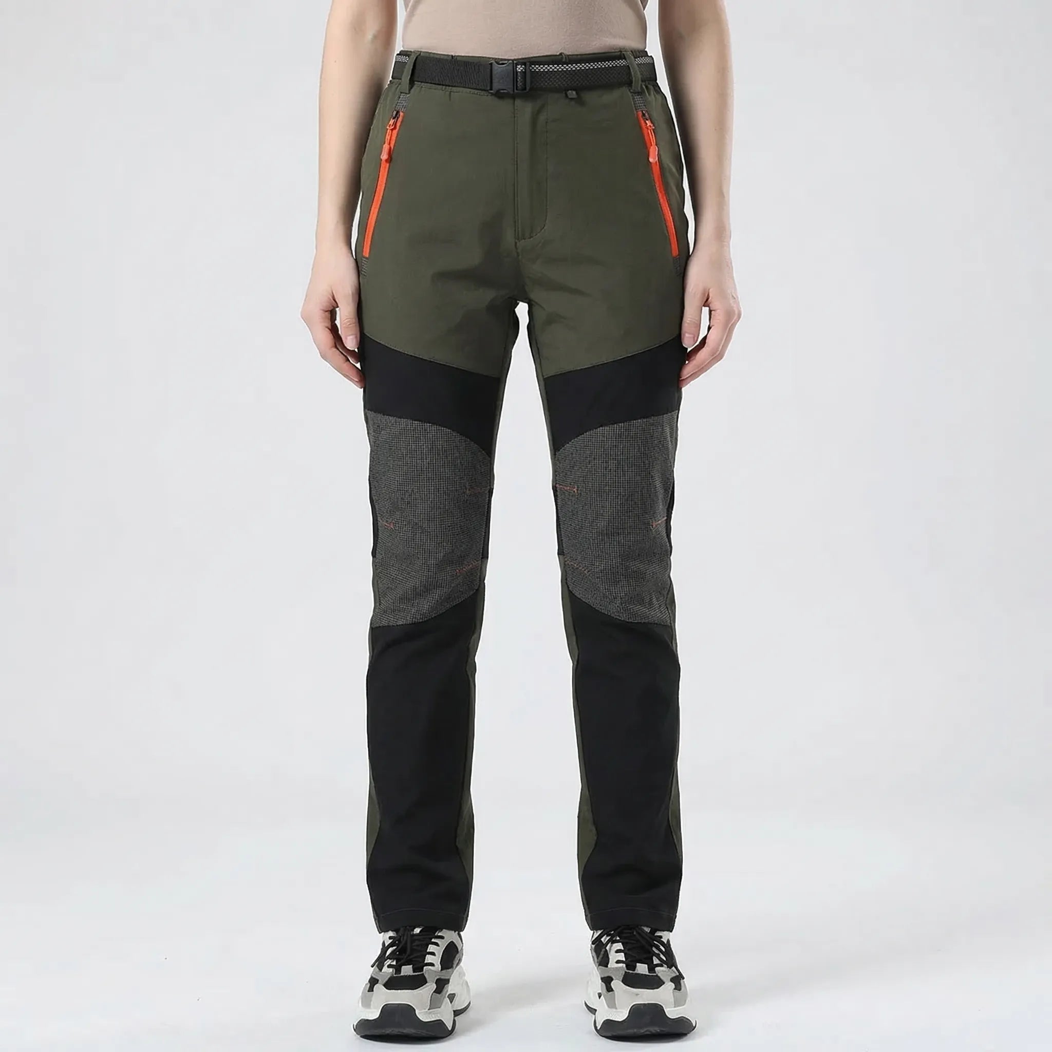 Damen Wanderhose Ripstop wasserabweisend schnelltrocknend verstärkte Knie