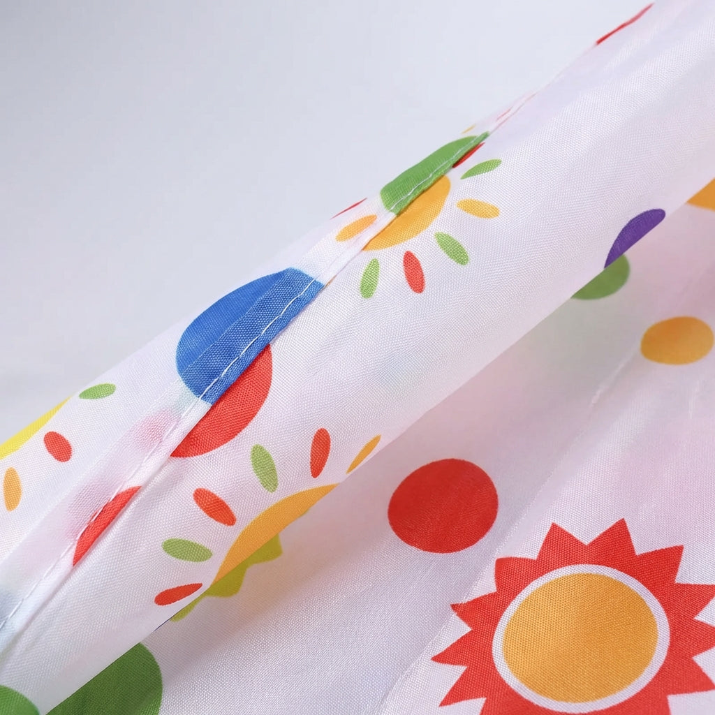 Kinder Pop-up-Spielzelt mit Sonnenblumenmuster und gepolstertem Boden