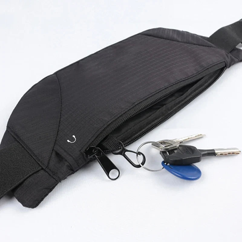 Laufgürteltasche mit Reißverschluss wasserabweisend und verstellbarem Gürtel