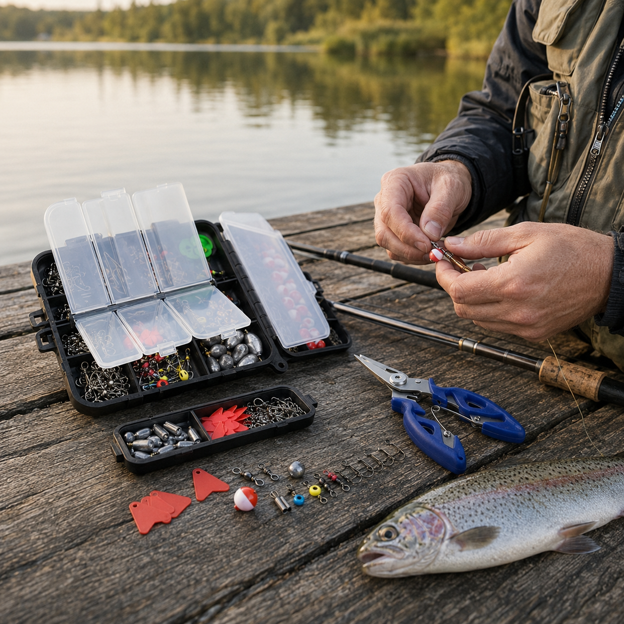 Nordspur | Tacklevex 263-teiliges komplettes Angelgerät-Set