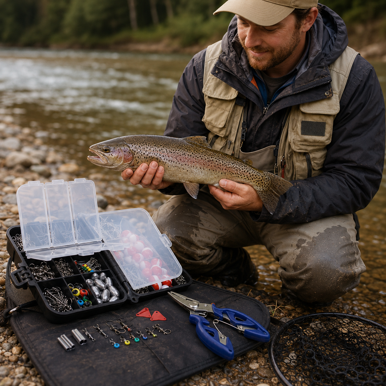 Nordspur | Tacklevex 263-teiliges komplettes Angelgerät-Set
