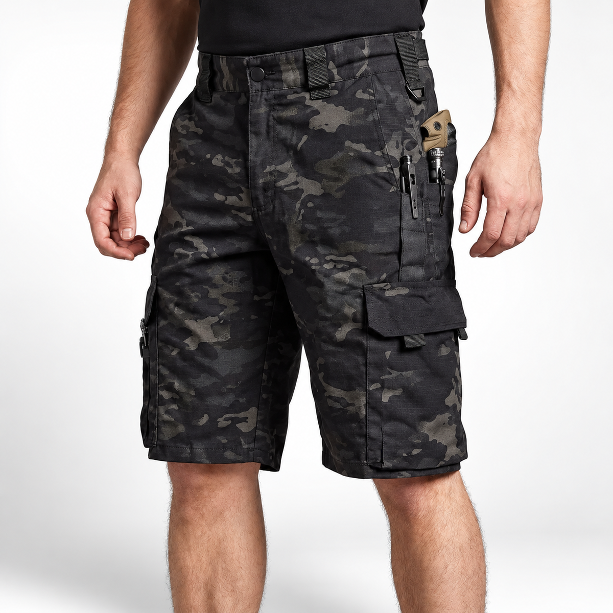 Nordspur | Tacrover Kurz Geschnittene Cargo-Shorts