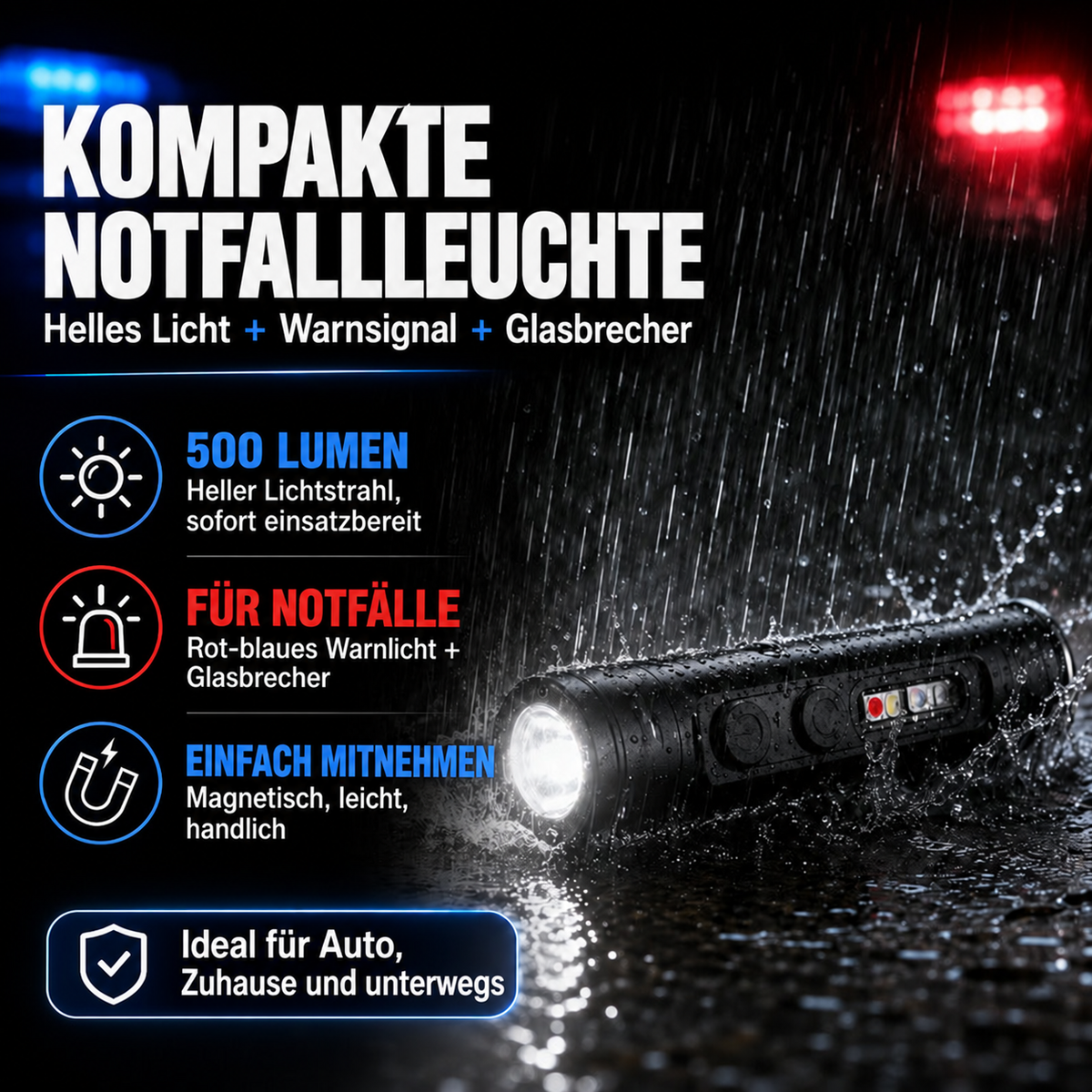 Nordspur | Taschengroße Hochleistungslampe