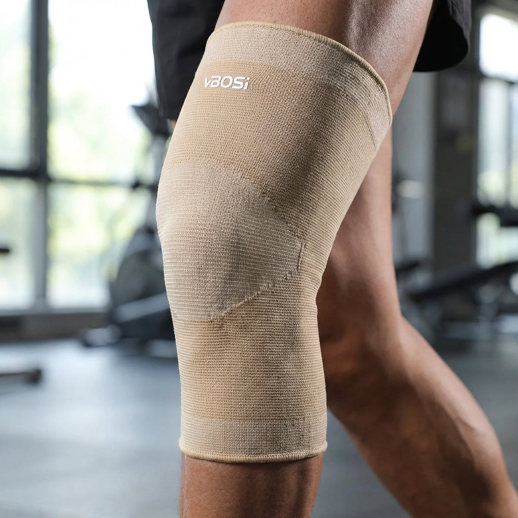 Elastische Kniebandage für Sport Kompression Wärme