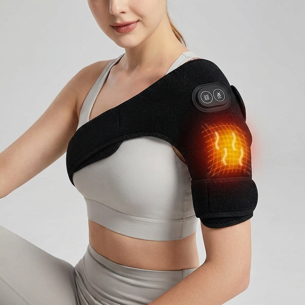 Beheizte Stützbandage mit Massagefunktion für Gelenke