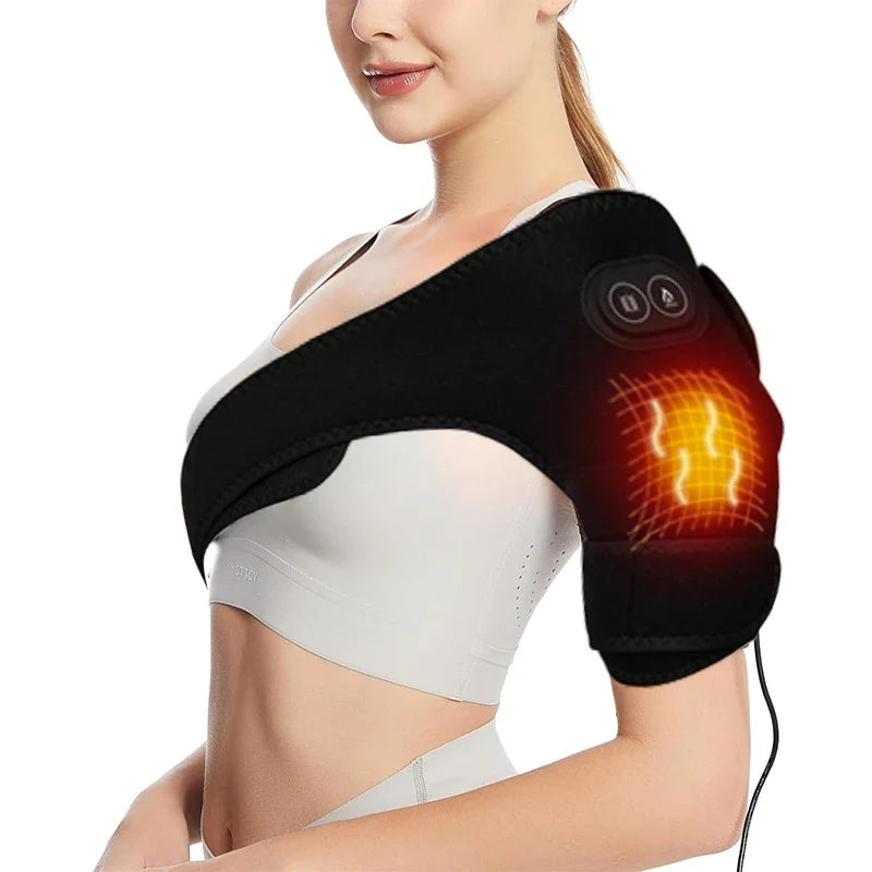 Beheizte Stützbandage mit Massagefunktion für Gelenke