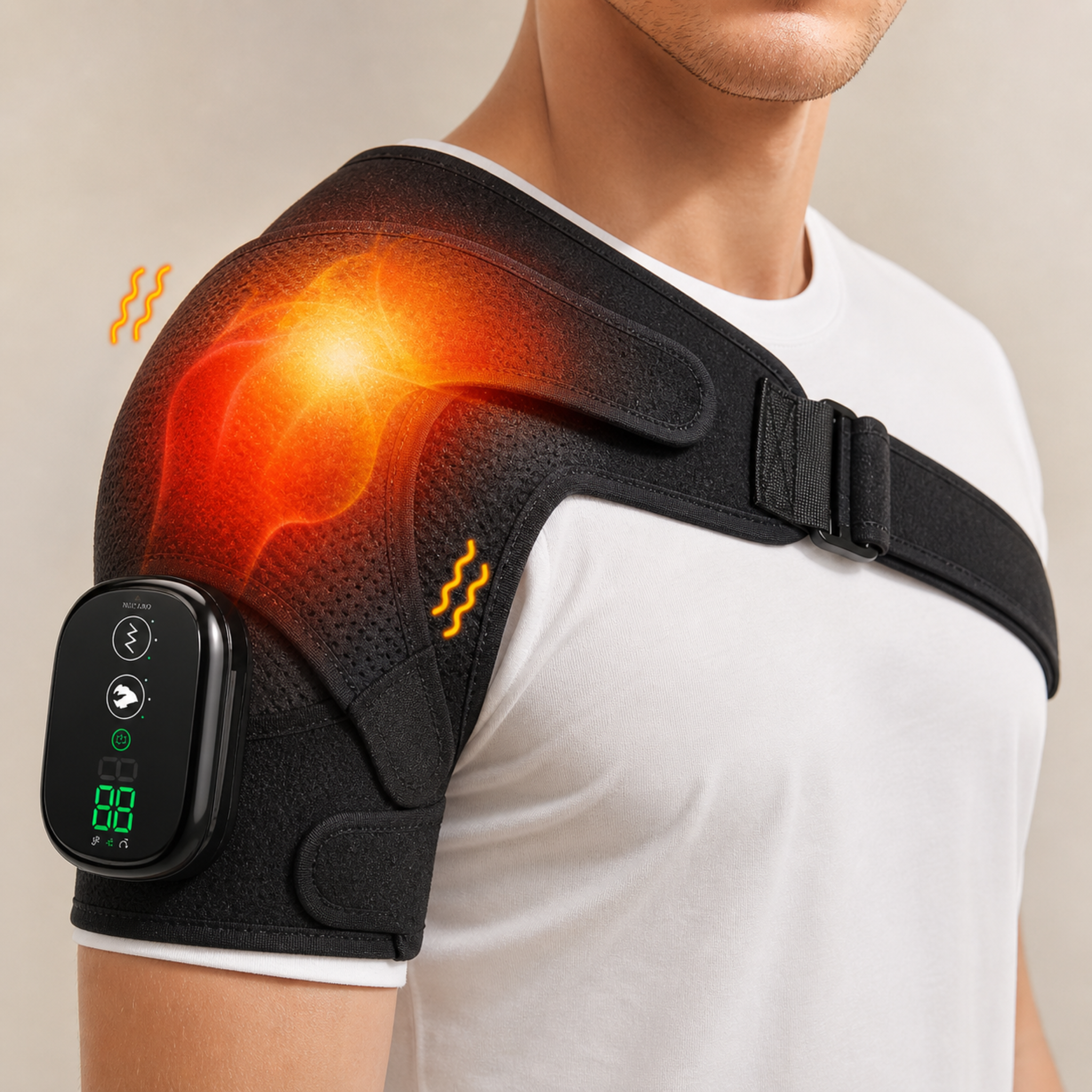 Nordspur | ThermaShould Elektrische beheizbare Schulterbandage