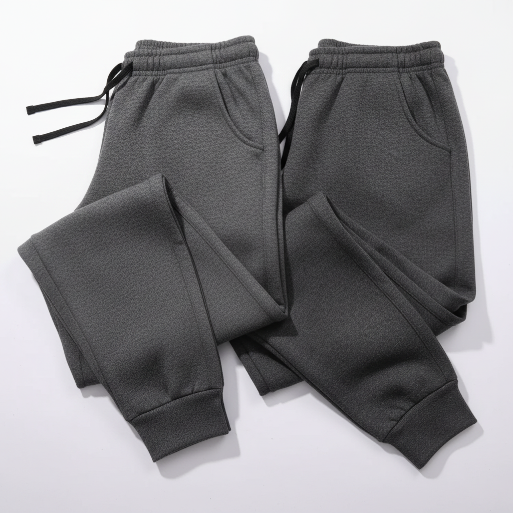 Herren-Jogginghosen warm atmungsaktiv Tapered-Schnitt