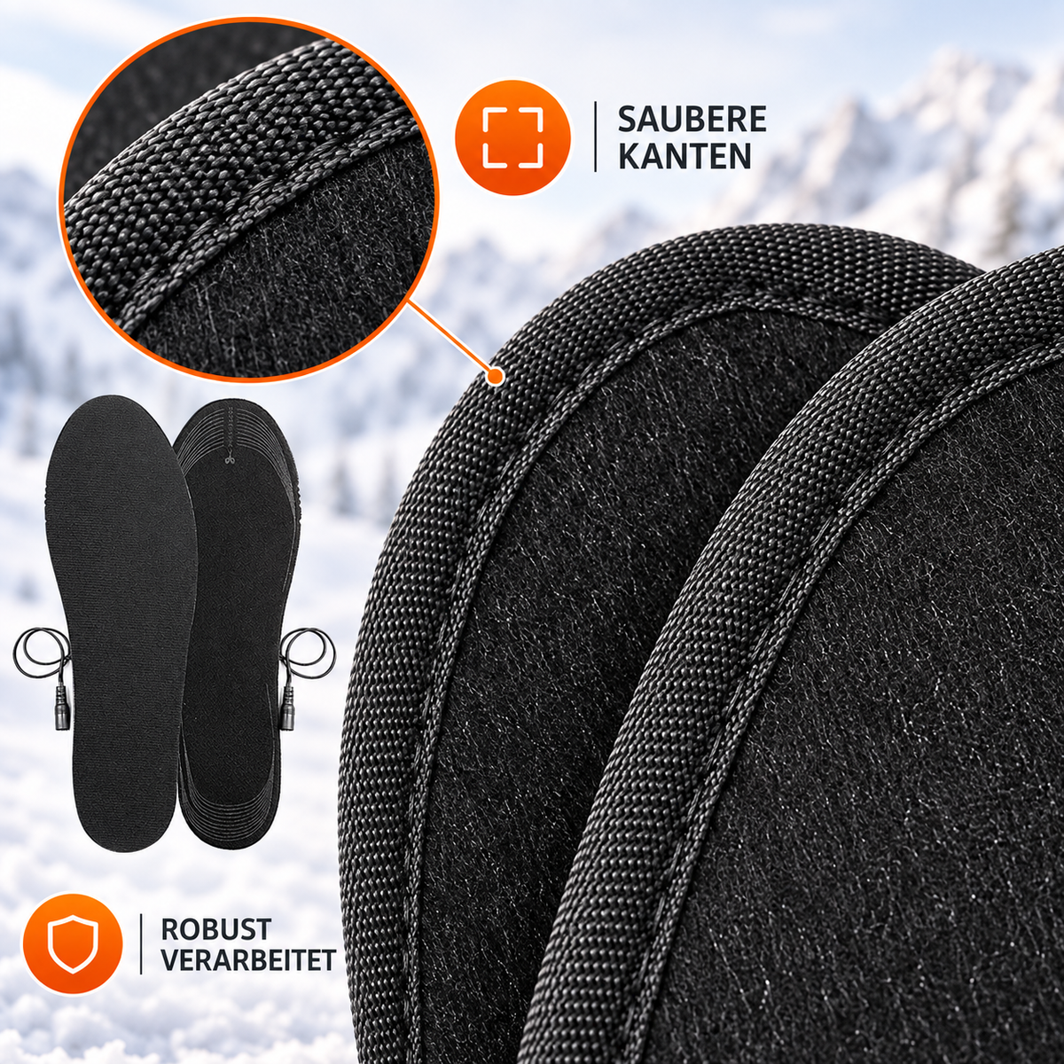 Nordspur | ThermiSole USB-Beheizte Schuheinlagen