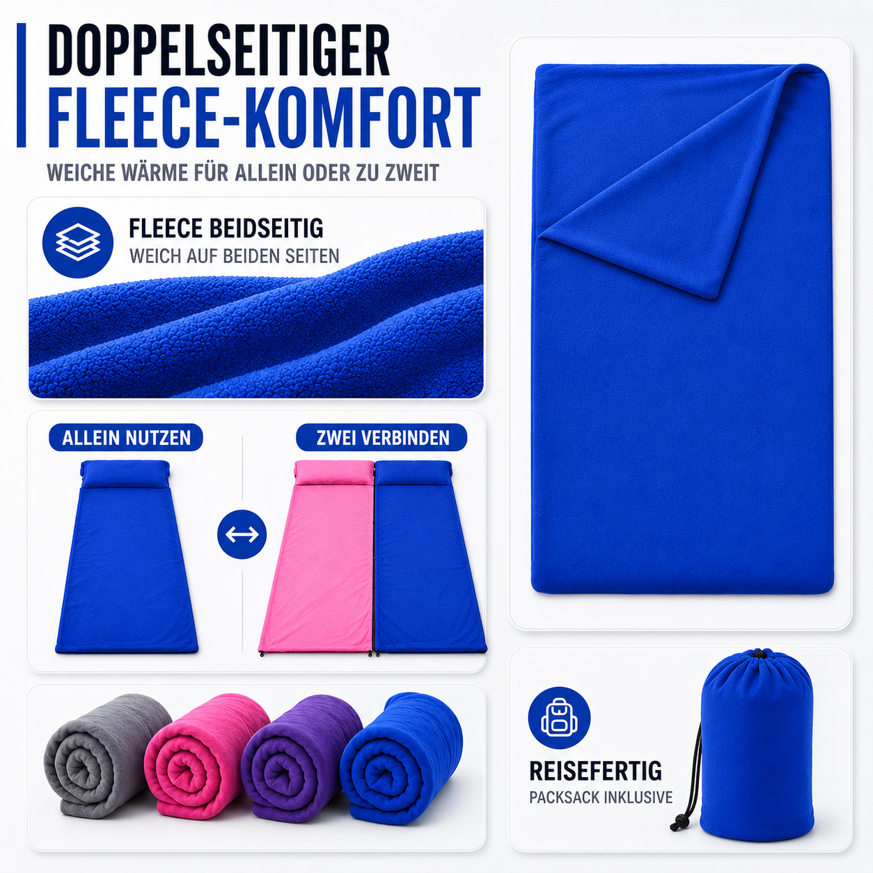 Nordspur | Thermori Ultraleichter Reise-Schlafsack-Liner