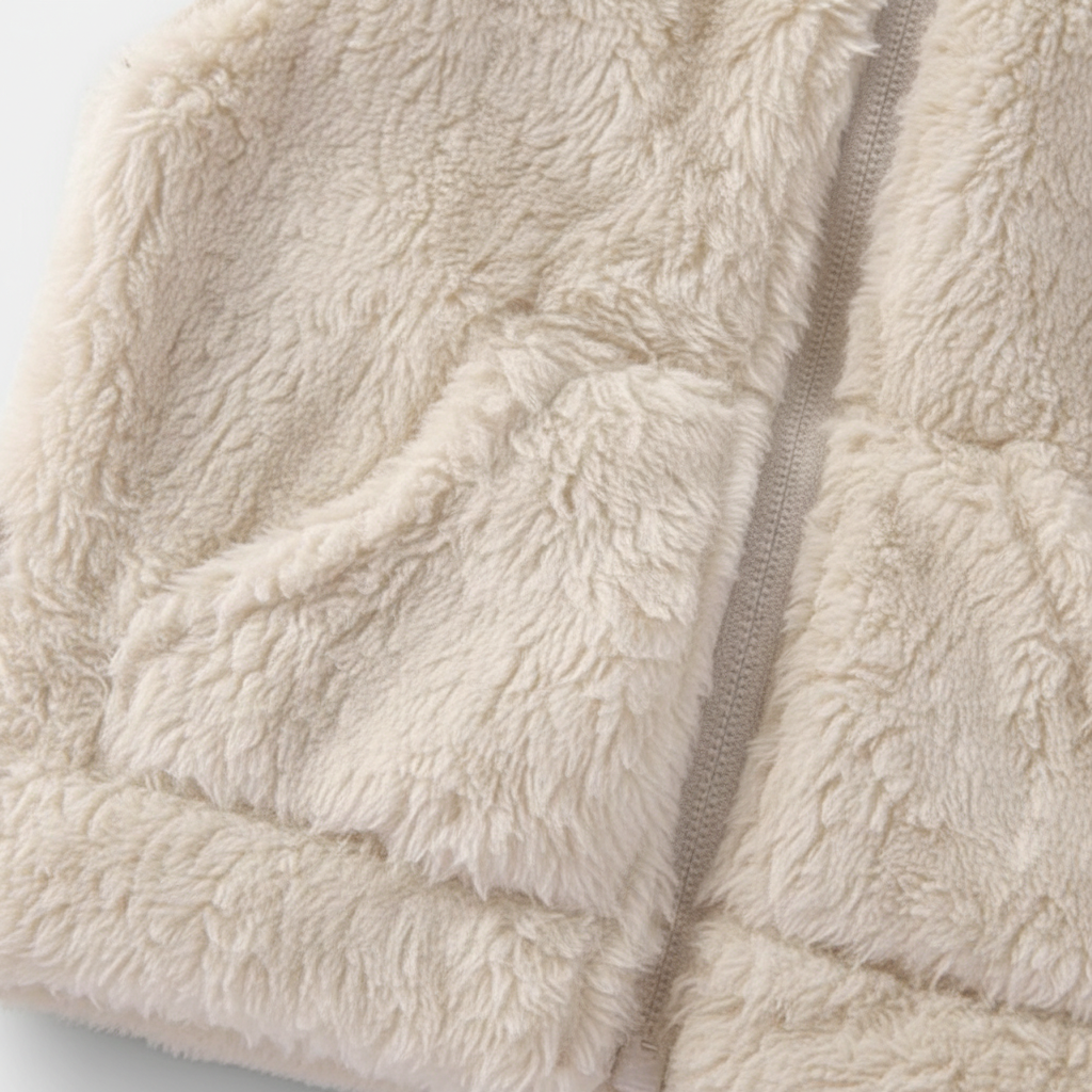 Kinderweste Fleece warm ärmellos Rollkragen