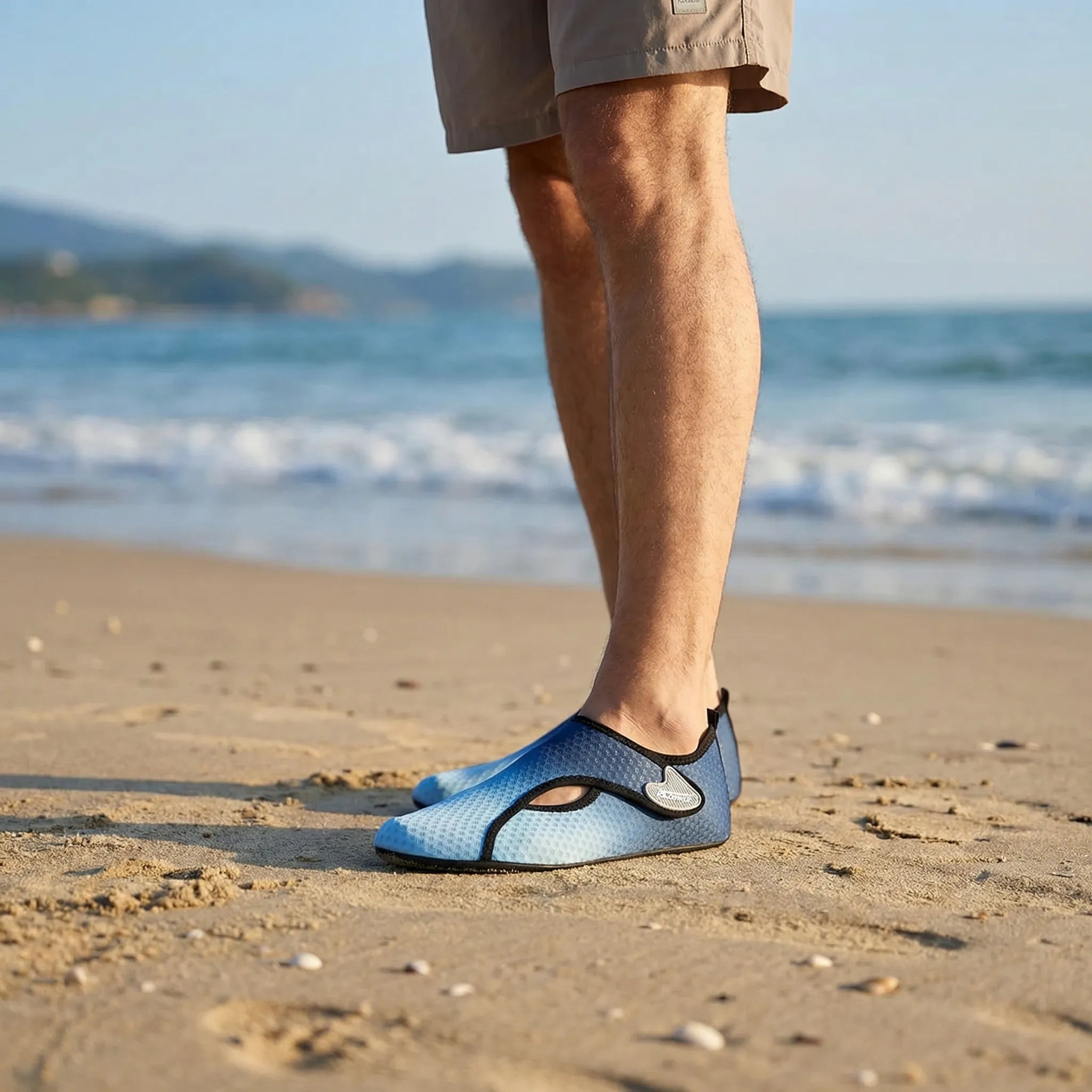 Wasserschuhe rutschfest mit sockenähnlicher Passform für Wassersport