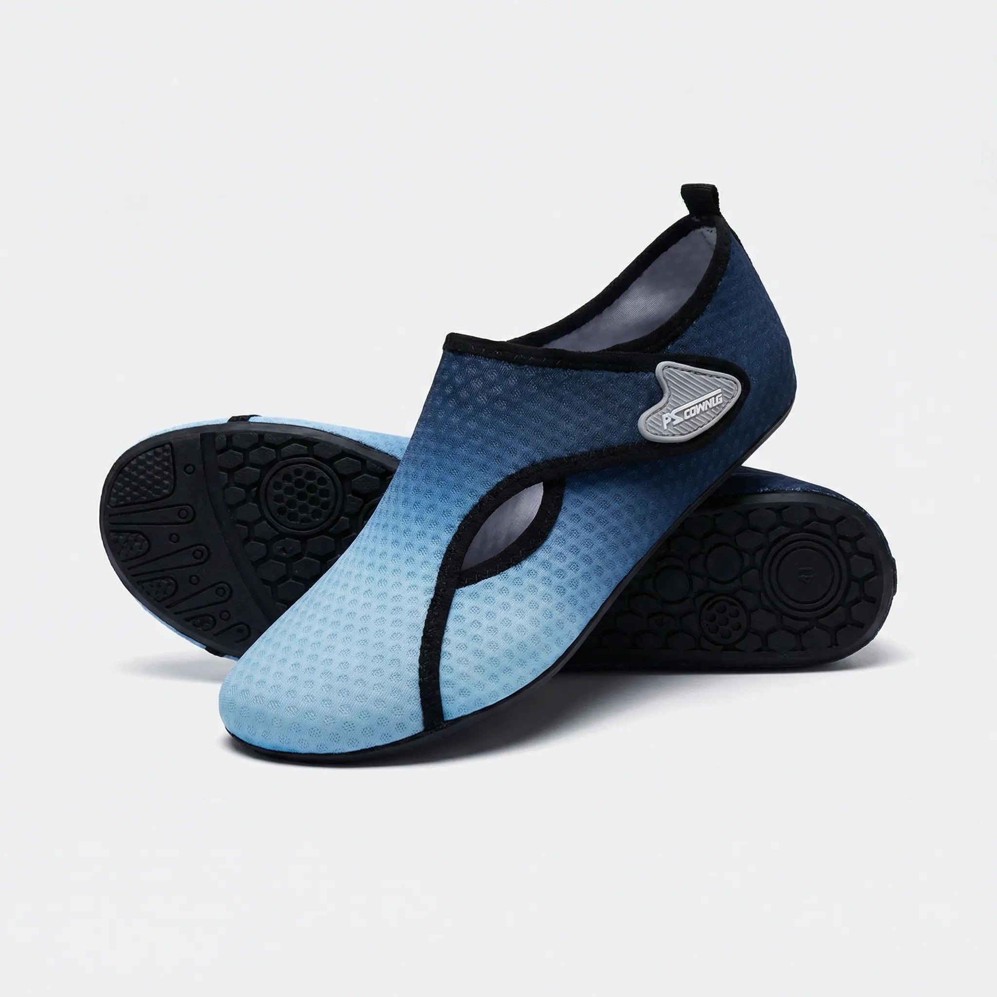 Wasserschuhe rutschfest mit sockenähnlicher Passform für Wassersport