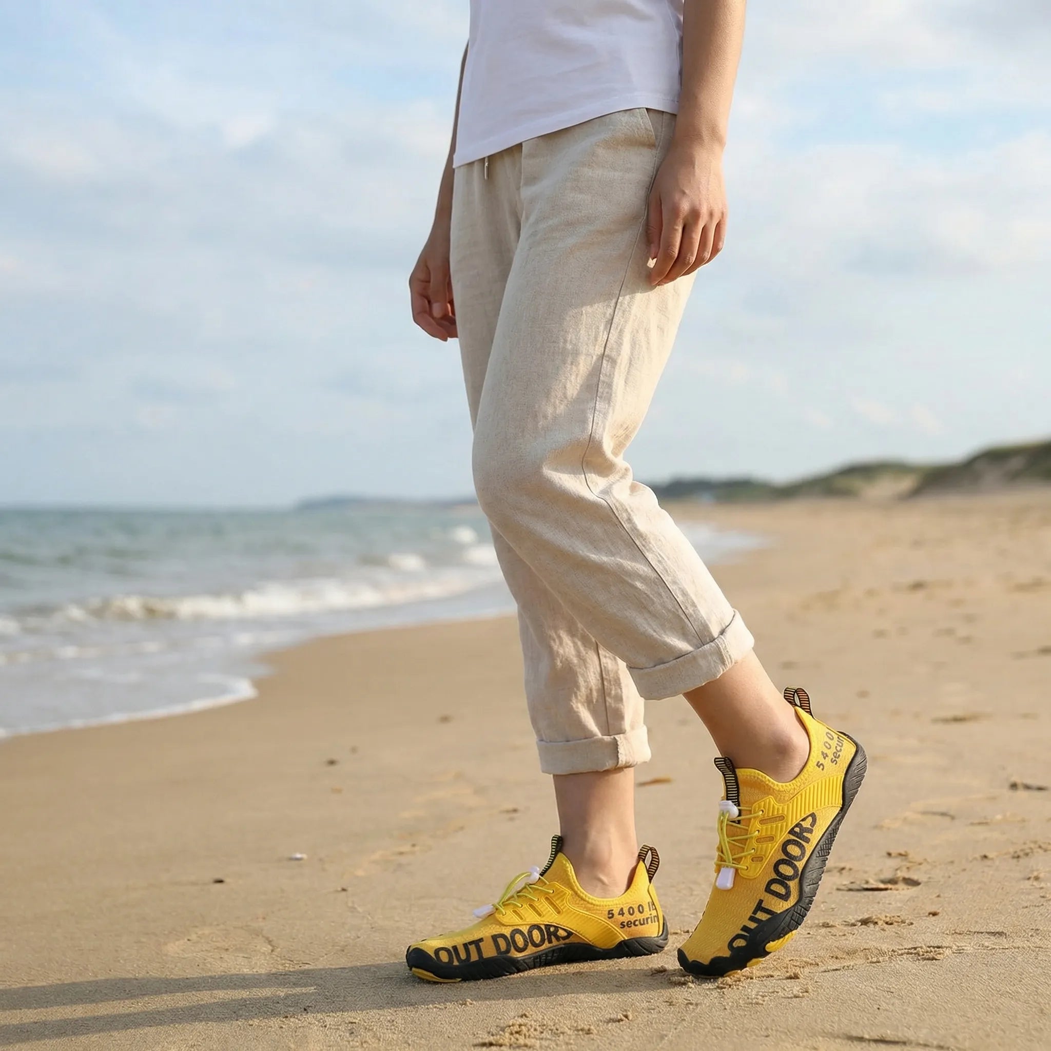Wasserschuhe barfuß-inspiriert rutschfeste Sohle schnelltrocknend