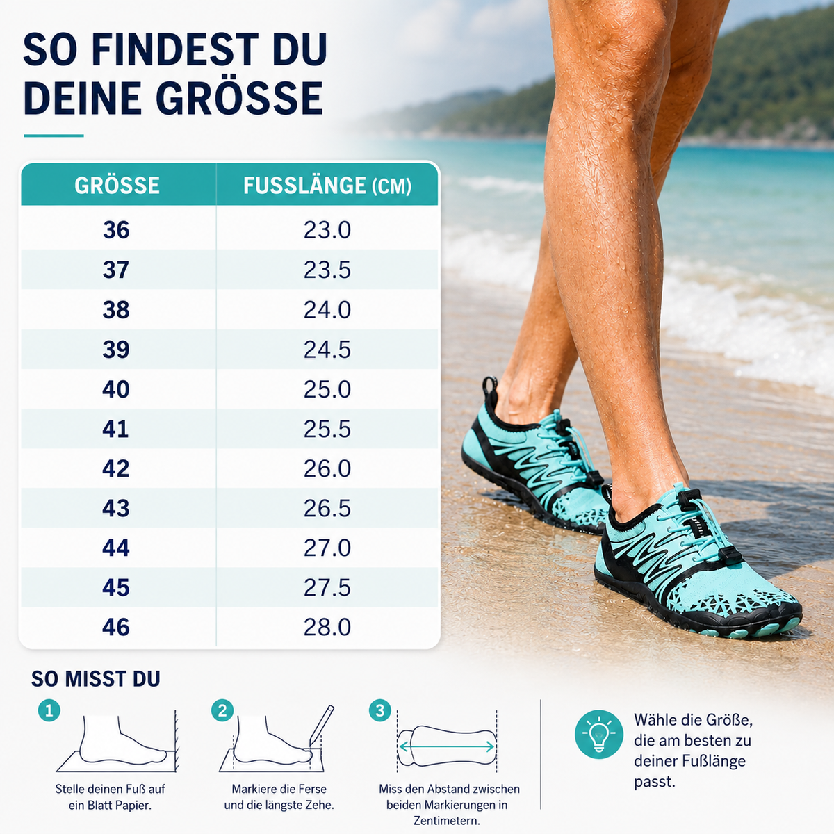 Nordspur | Tidestep Schnelltrocknender Barfuß-Wassersneaker