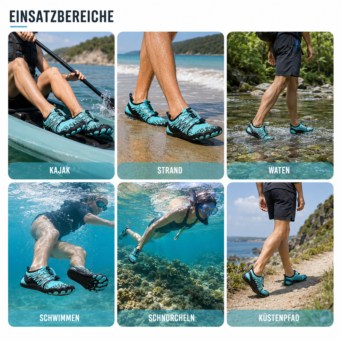 Nordspur | Tidestep Schnelltrocknender Barfuß-Wassersneaker
