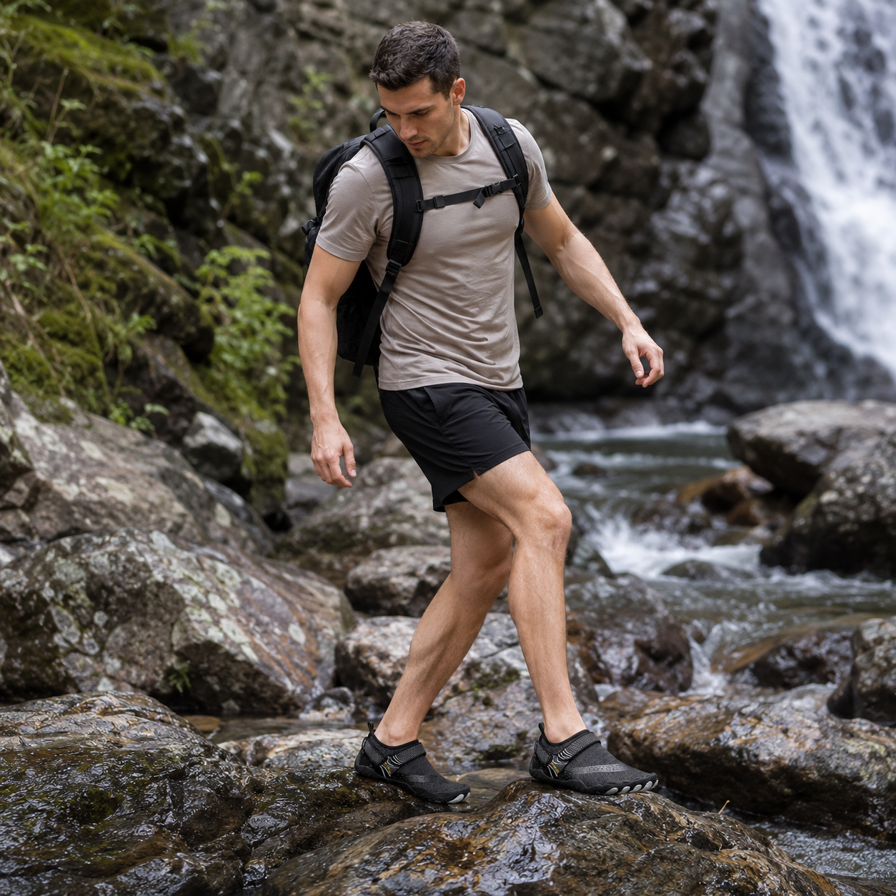 Nordspur | Tidewade Aqua Schuh mit Fünf-Zehen-Sohle Quick-Dry