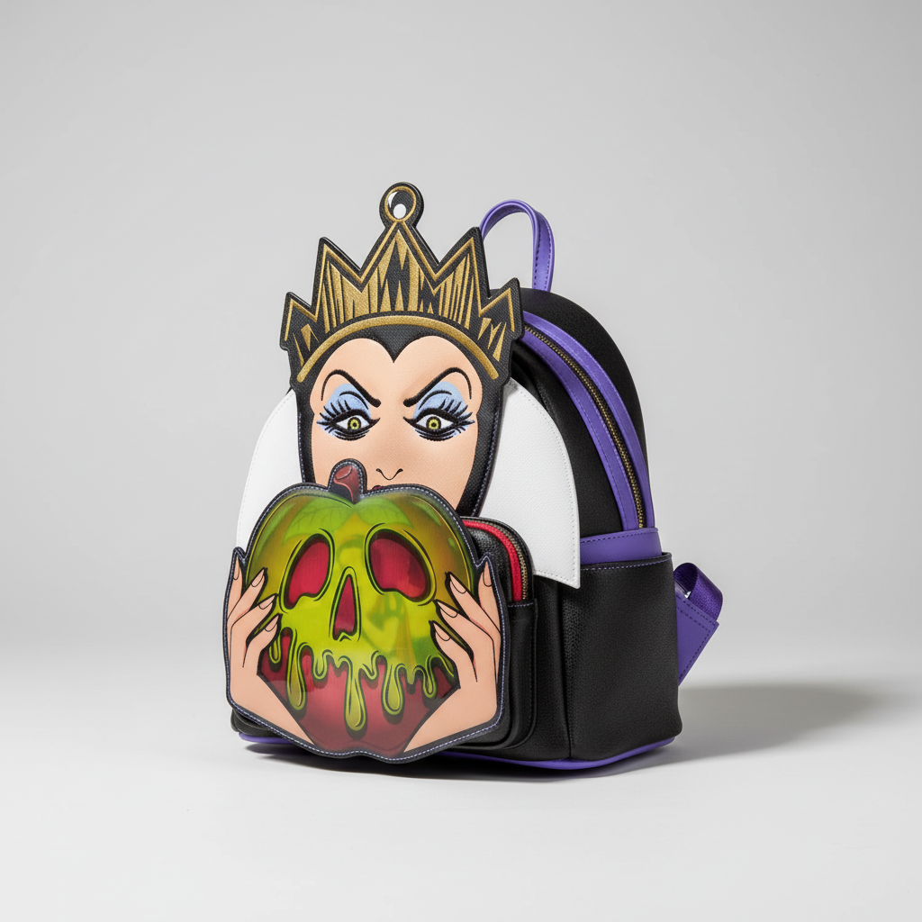 Mini-Charakterrucksack aus weichem PU mit verstellbaren Riemen
