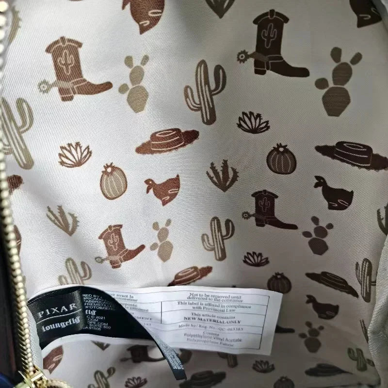 Mini-Charakterrucksack aus weichem PU mit verstellbaren Riemen