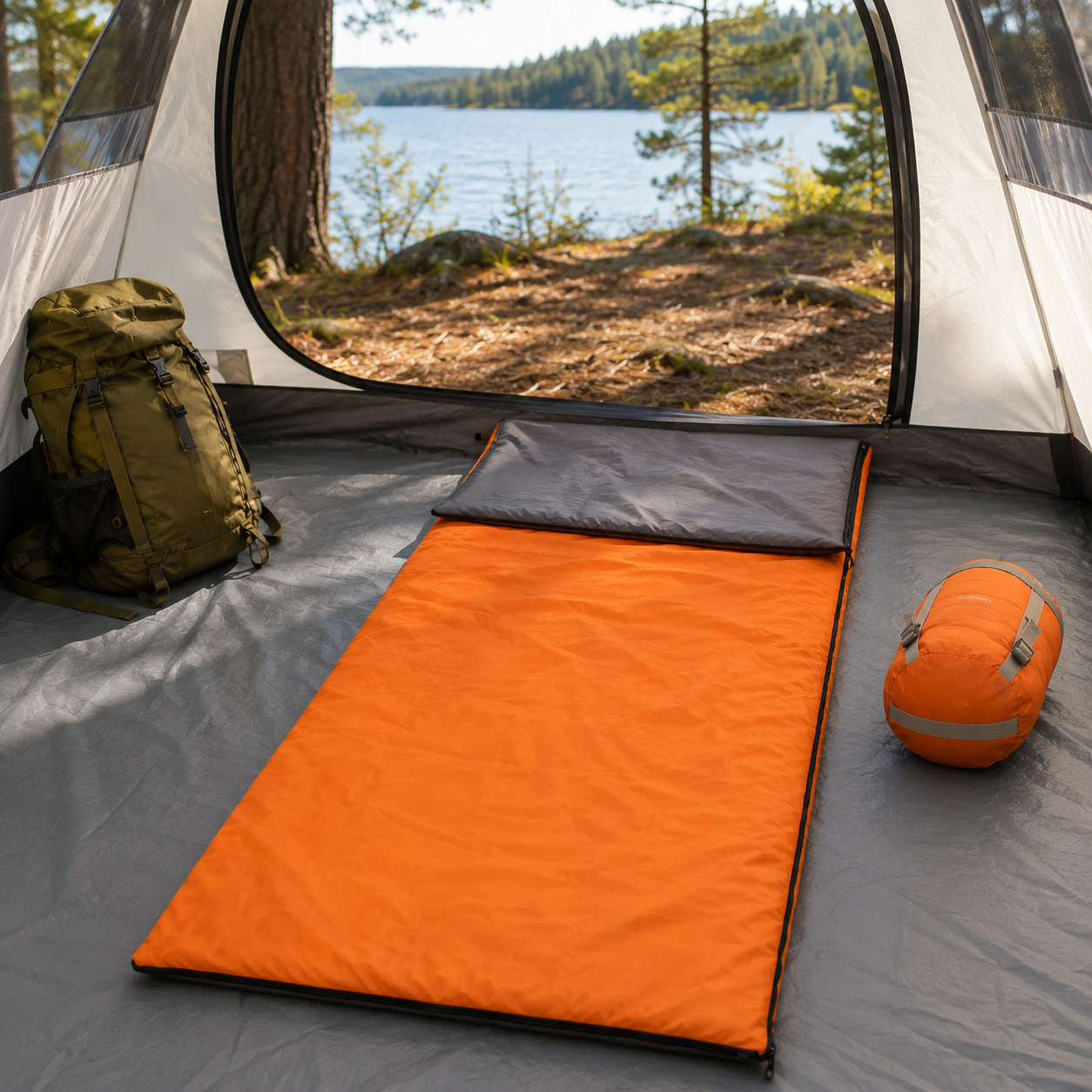 Nordspur | TrailNest Umschlag-Schlafsack