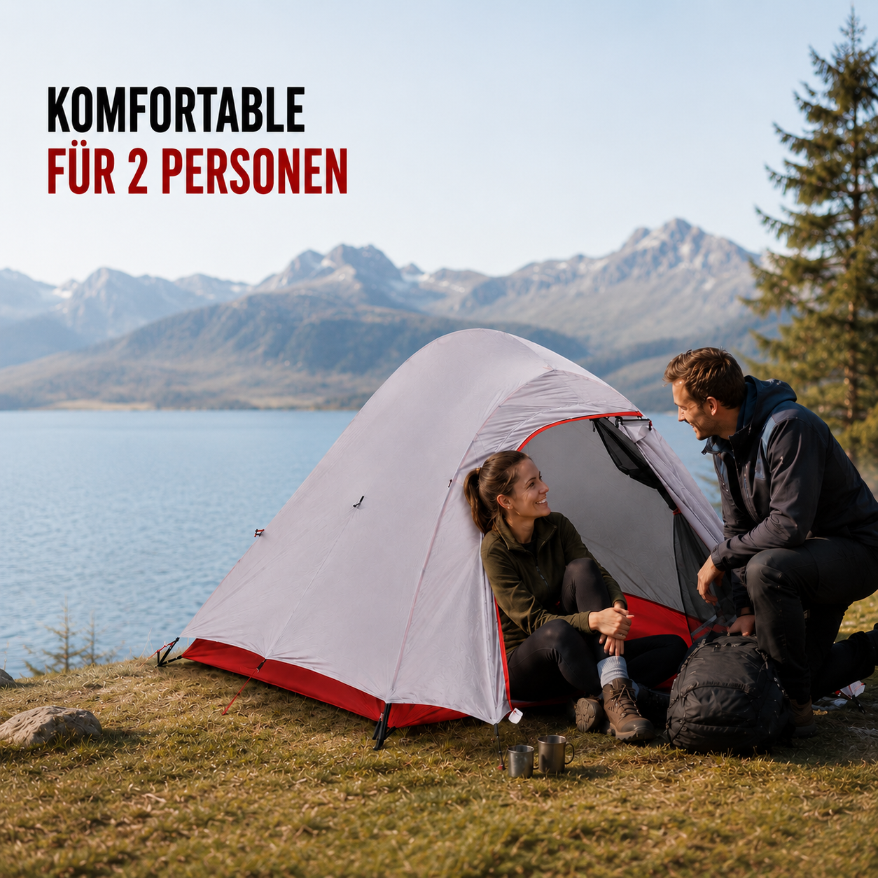 Nordspur | TrailSerein Ultraleichtes Zwei-Personen-Zelt