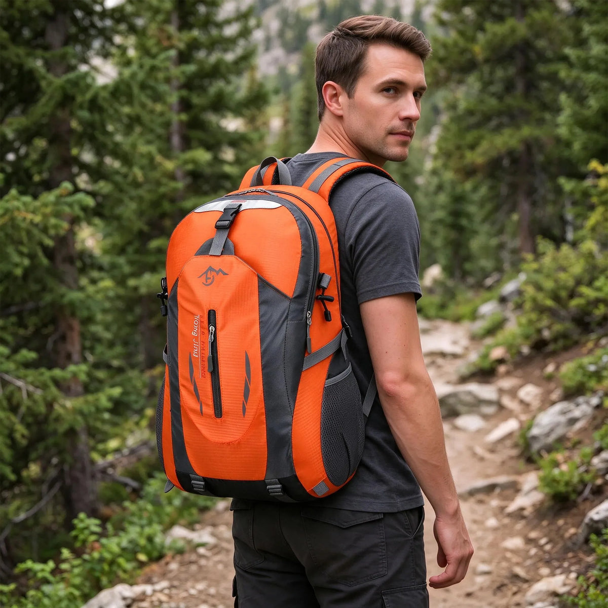 Nordspur | Trailon Wanderrucksack Mit Frontfächern Und Seitentaschen