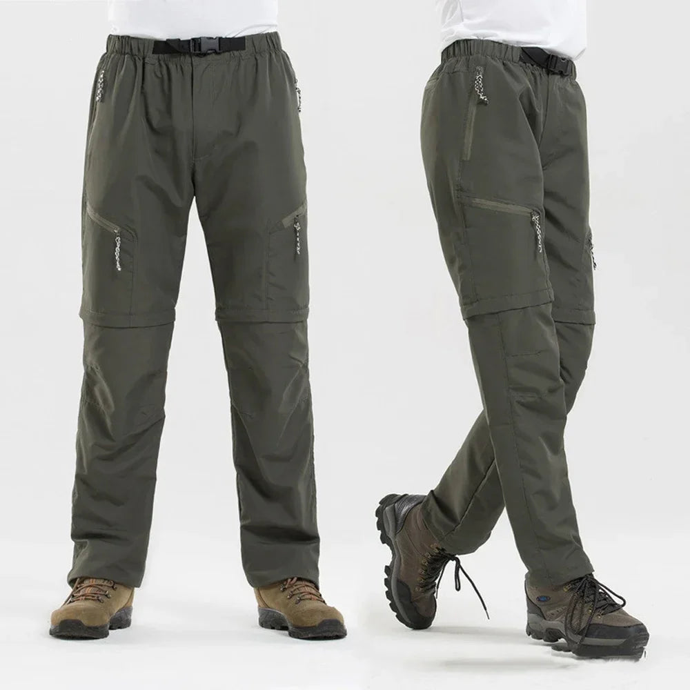 Herren Zip-Off Wanderhose schnelltrocknend wasserabweisend