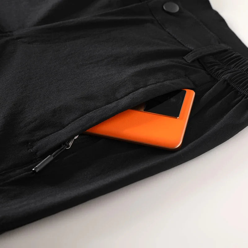Herren Stretch Wanderhose Cargo schnelltrocknend wasserabweisend
