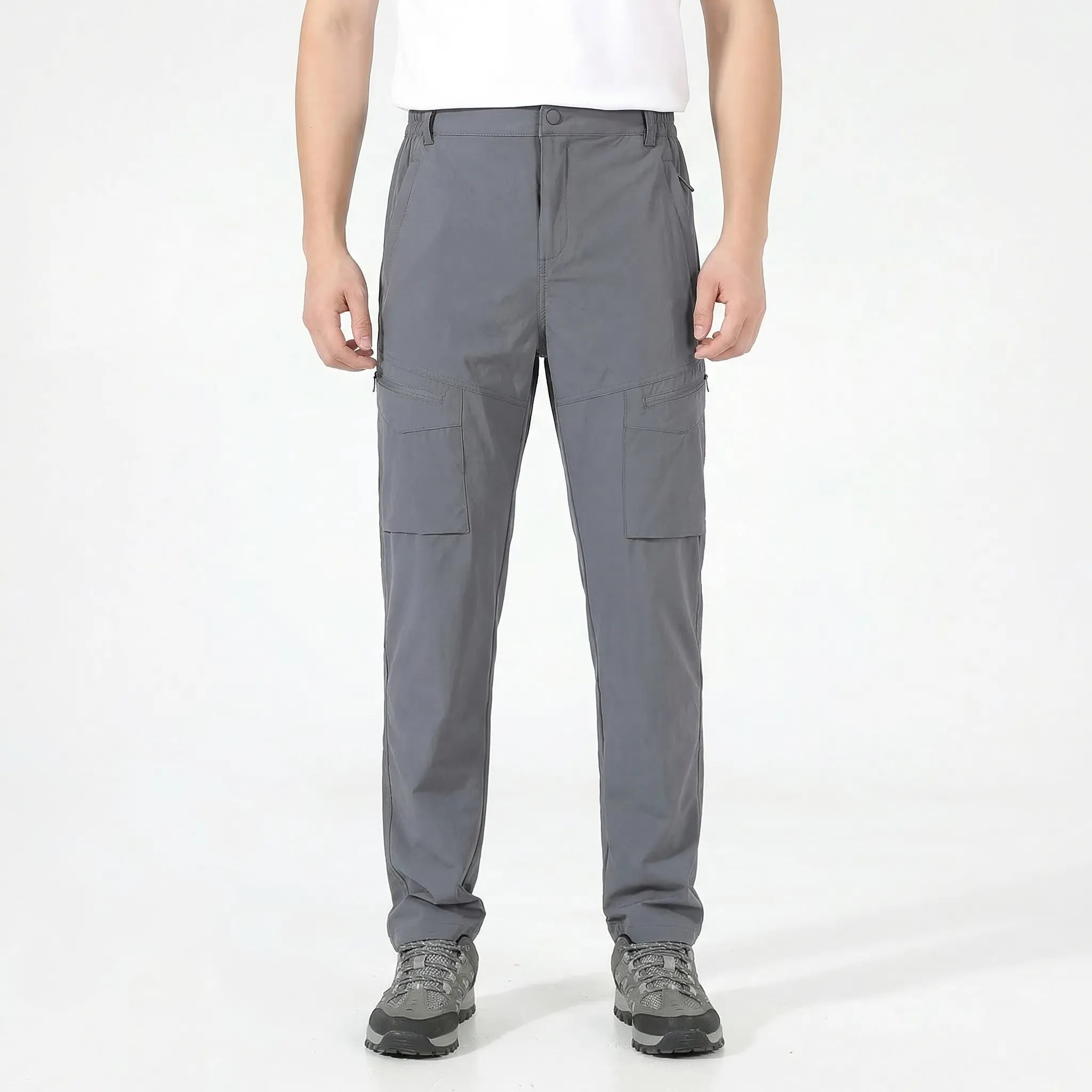 Herren Stretch Wanderhose Cargo schnelltrocknend wasserabweisend