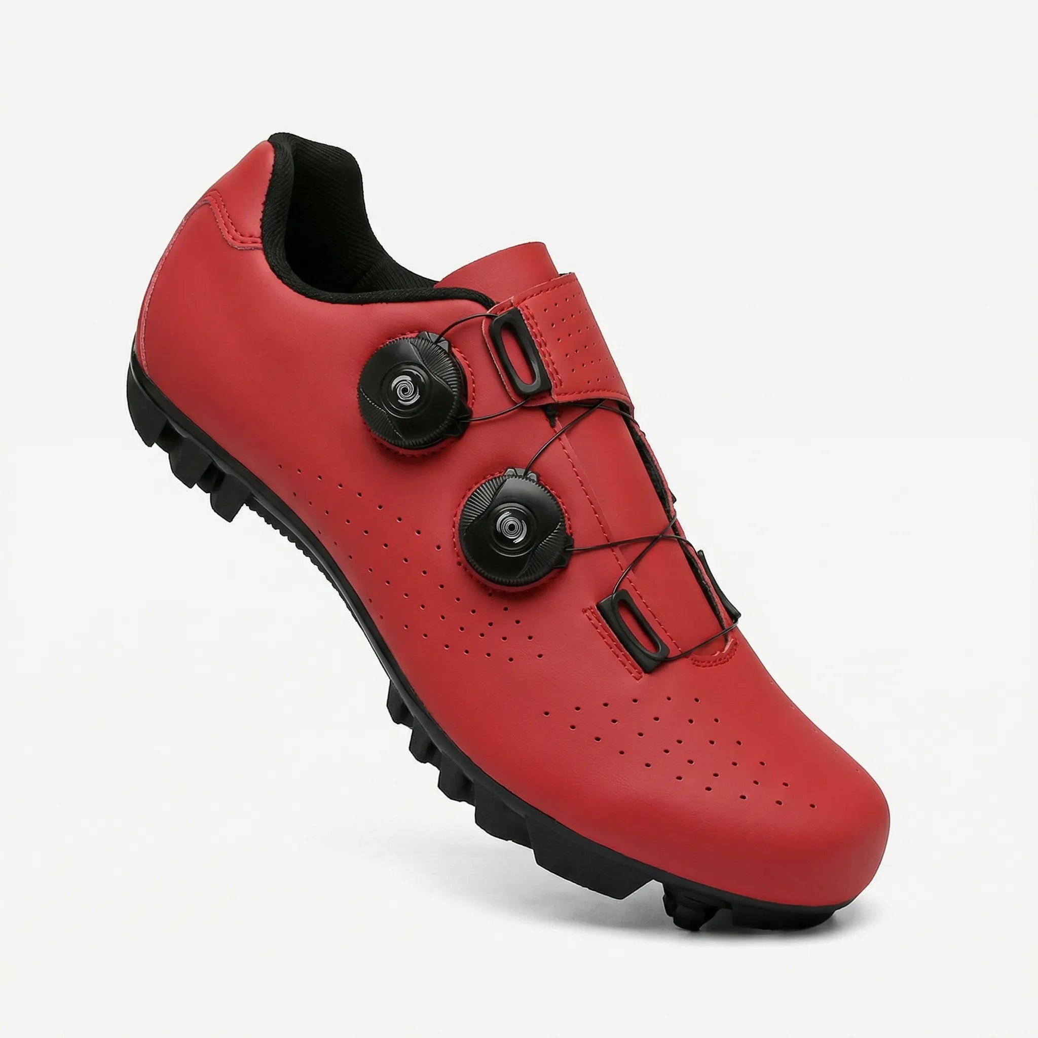 Herren-Rennrad-Schuh SPD-kompatibel mit Drehverschluss und belüfteter Oberfläche