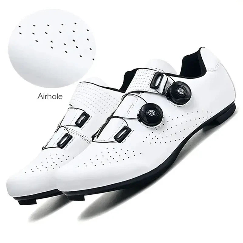 Herren-Rennrad-Schuh SPD-kompatibel mit Drehverschluss und belüfteter Oberfläche