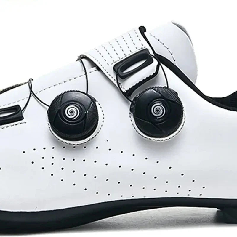 Herren-Rennrad-Schuh SPD-kompatibel mit Drehverschluss und belüfteter Oberfläche