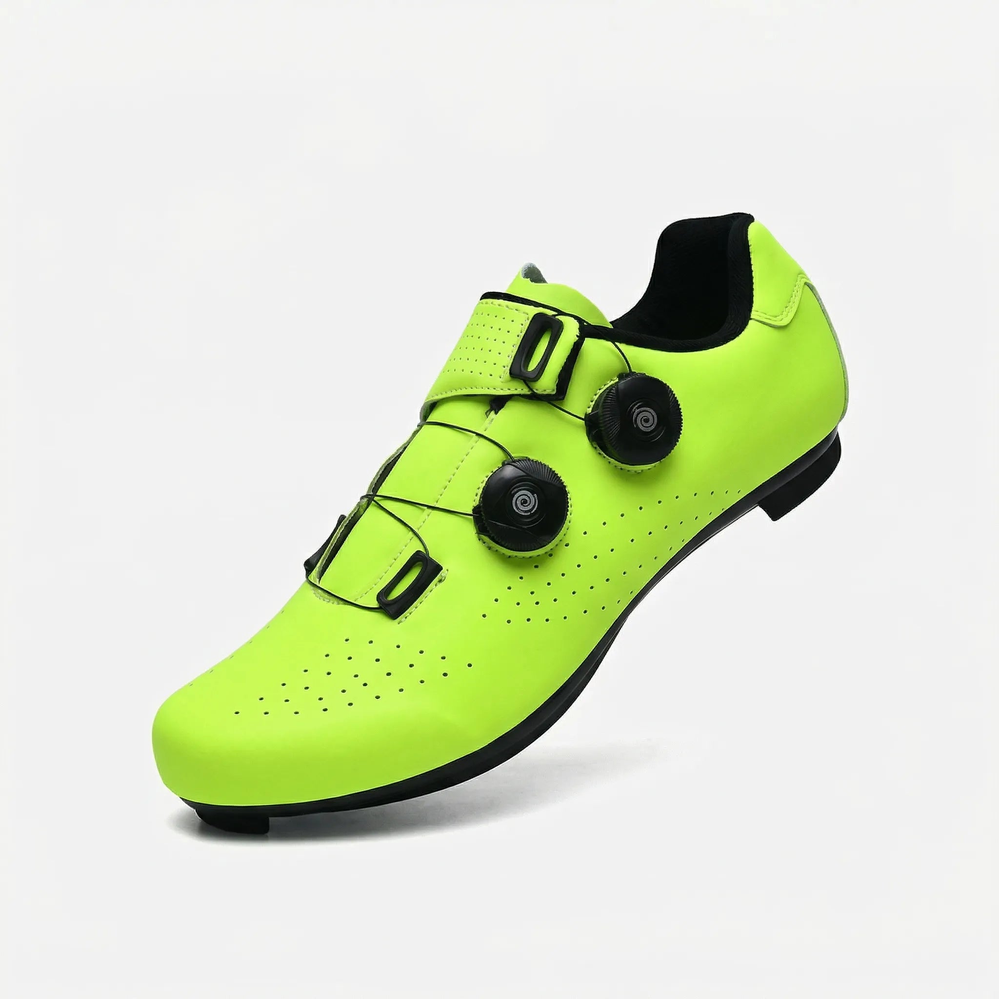 Herren-Rennrad-Schuh SPD-kompatibel mit Drehverschluss und belüfteter Oberfläche