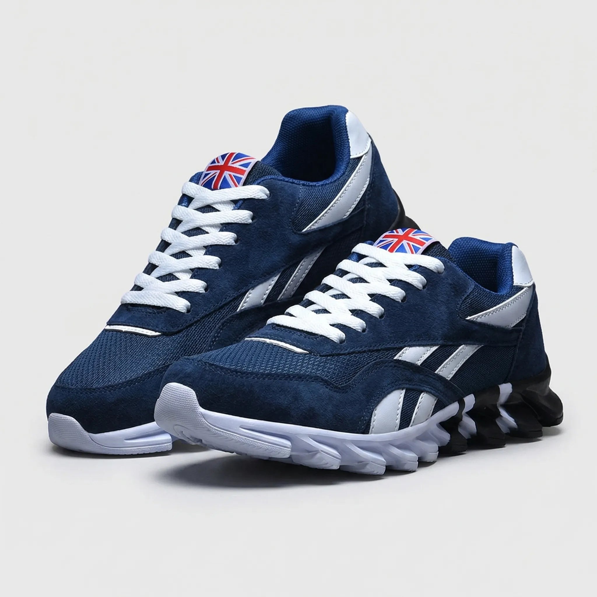 Herren Sneaker leicht Casual Sport flexibel gepolsterter Schaft