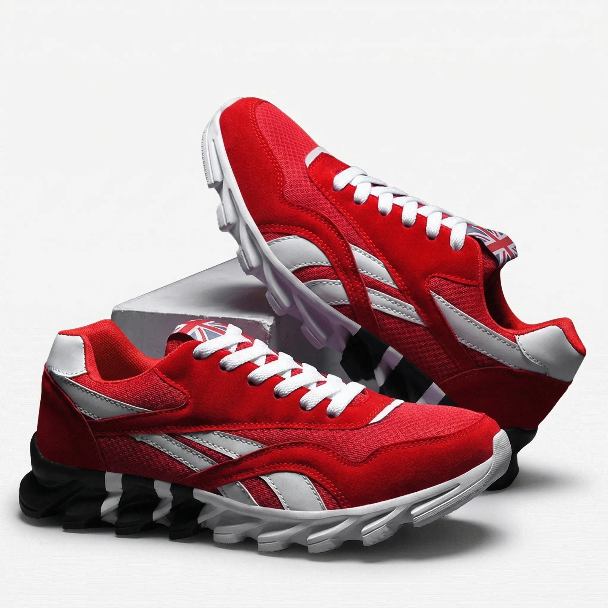 Herren Sneaker leicht Casual Sport flexibel gepolsterter Schaft