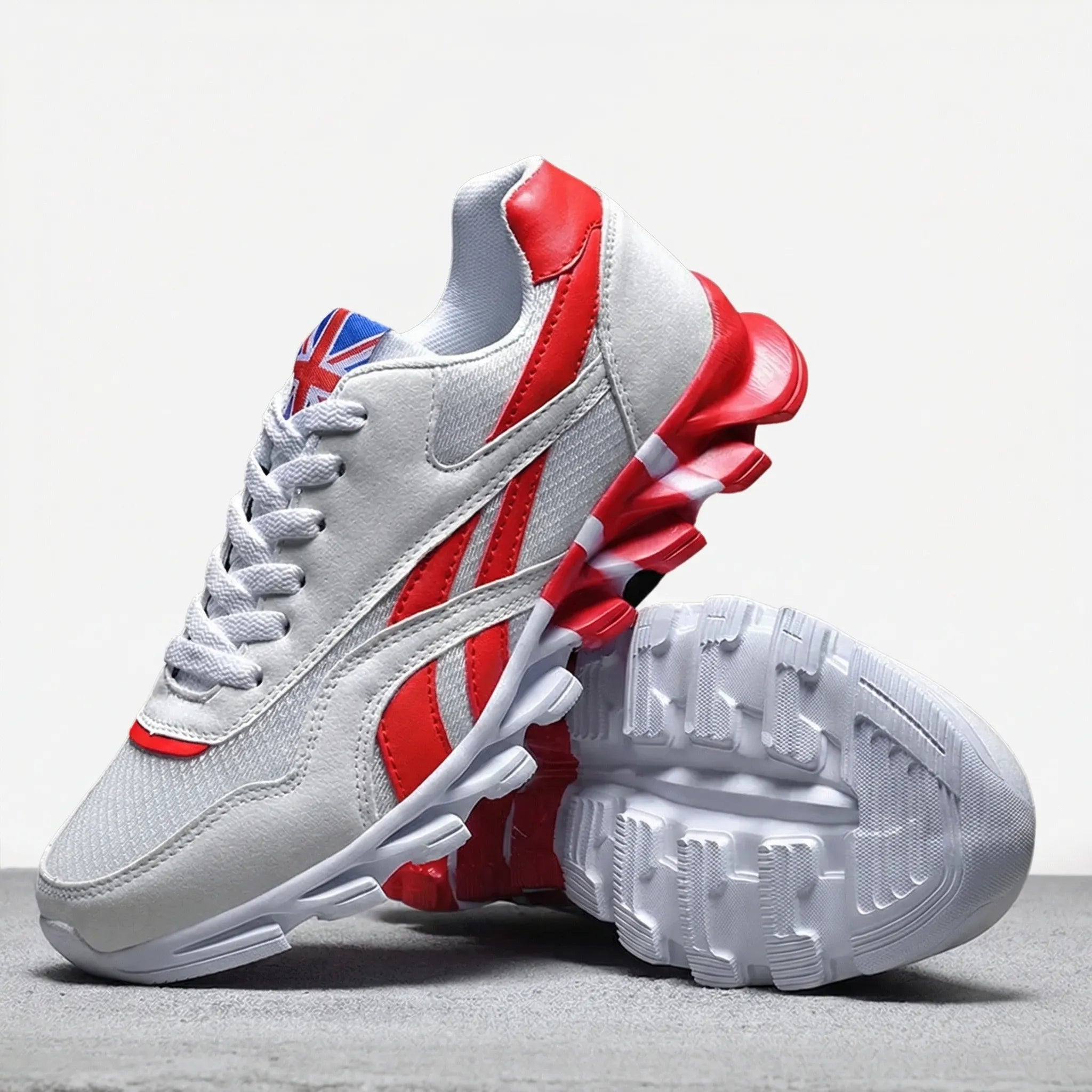 Herren Sneaker leicht Casual Sport flexibel gepolsterter Schaft