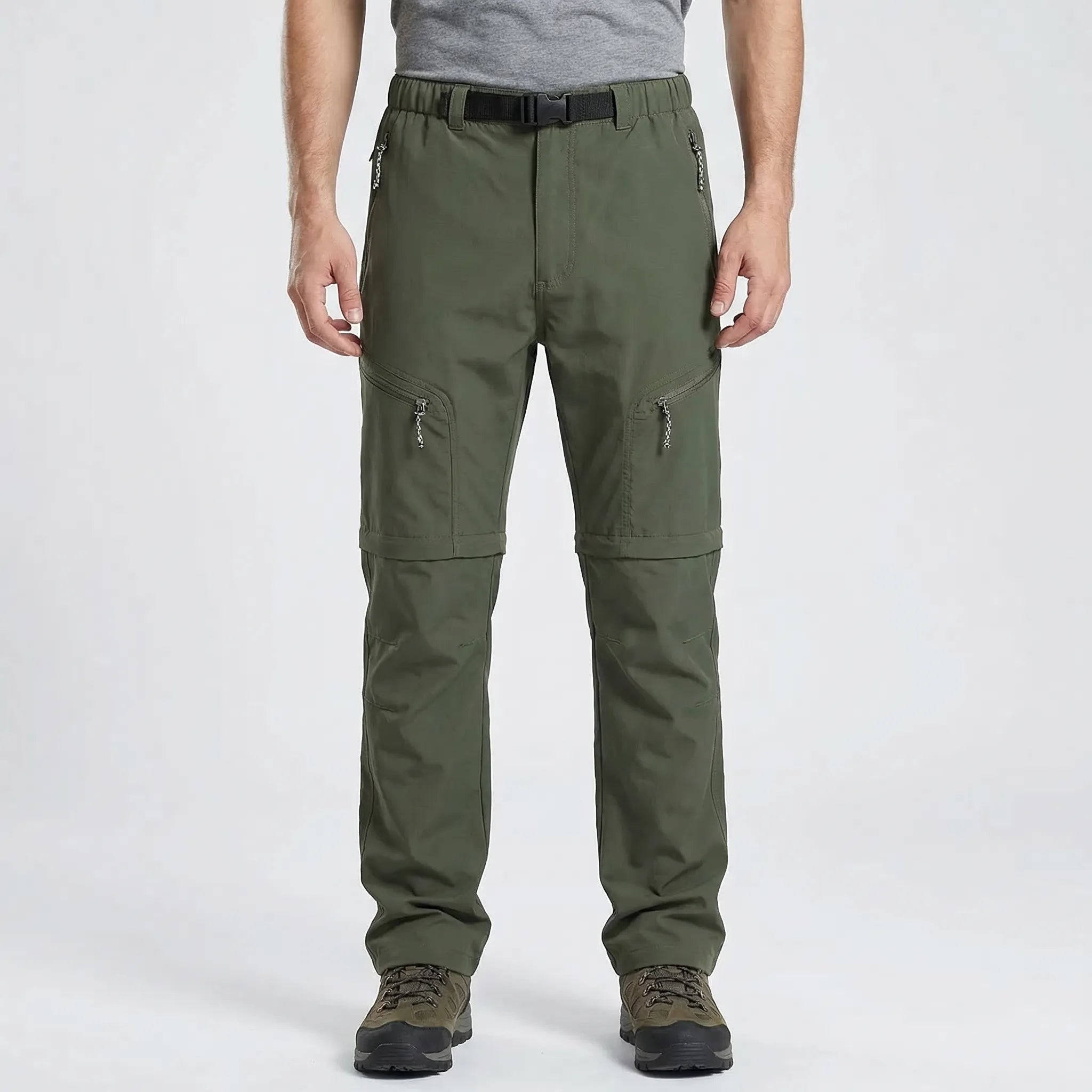 Taktische Zip-Off Wanderhose für Herren mit abnehmbaren Beinen