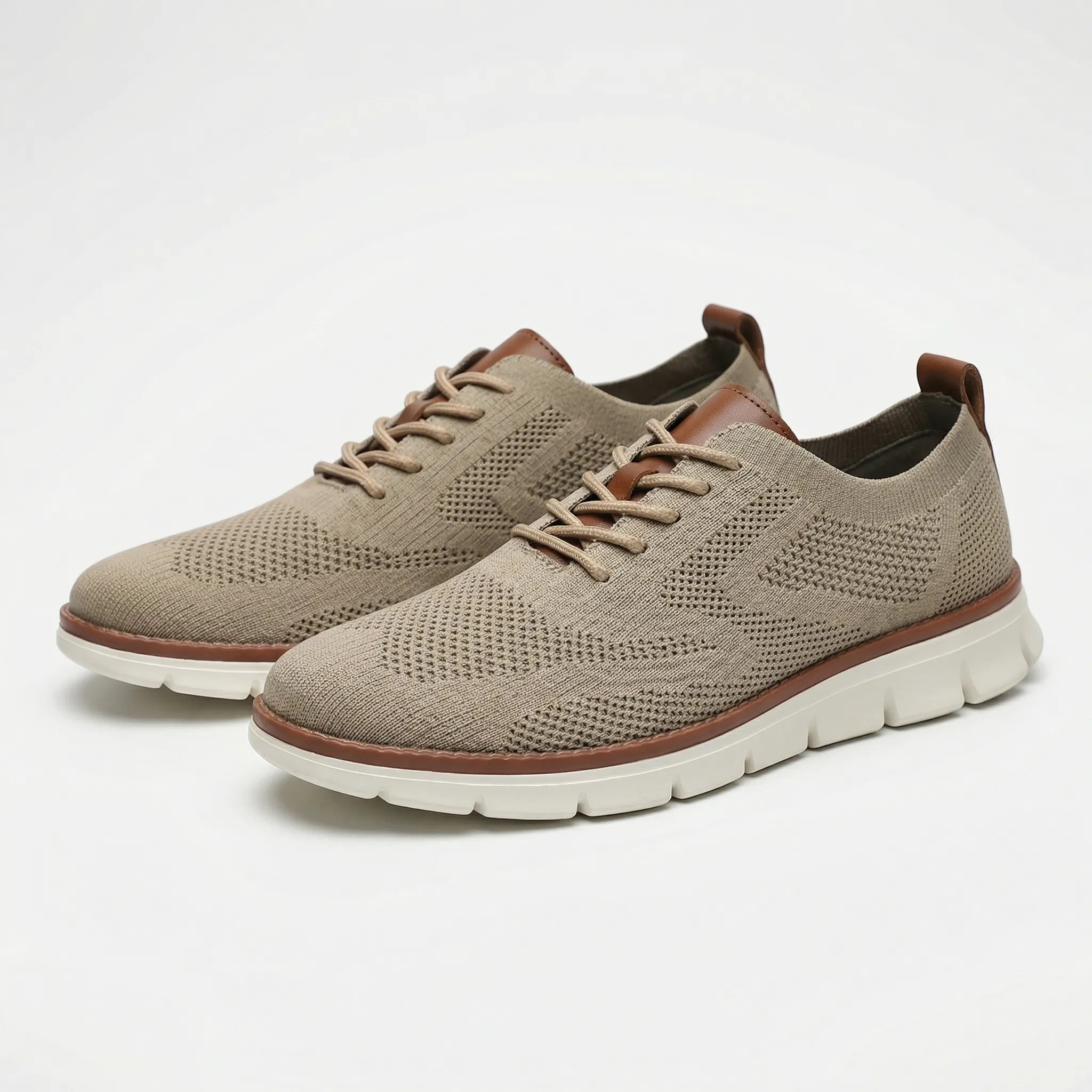 Herren-Sneaker atmungsaktiv leicht Mesh gepolsterte Sohle