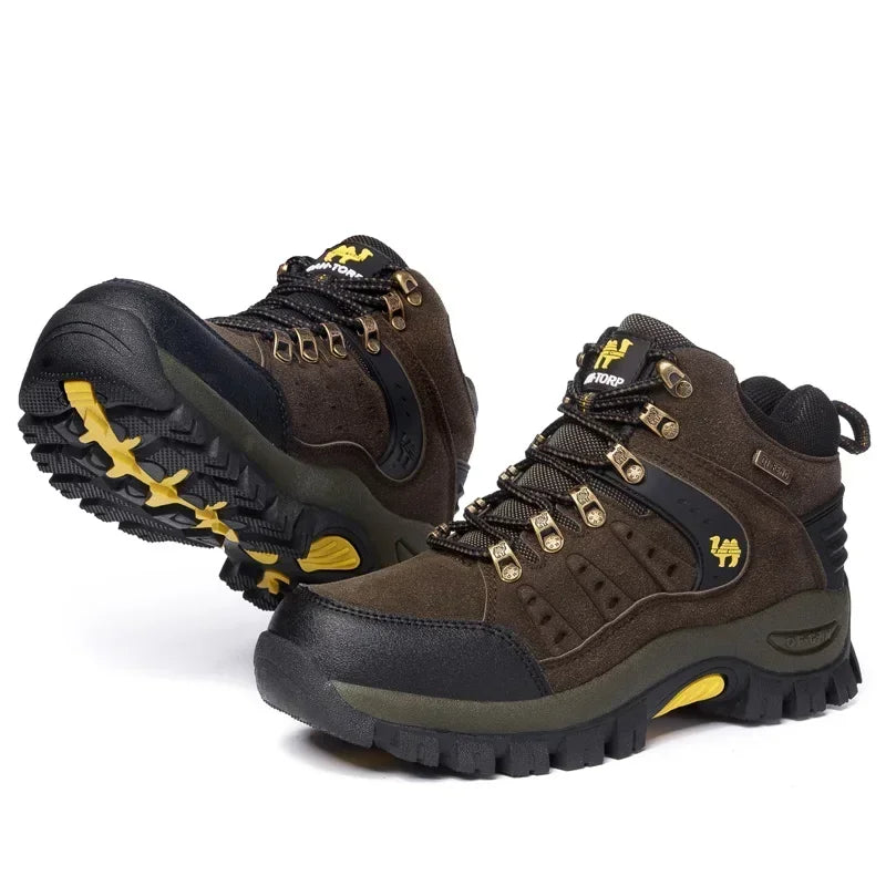 Knöchel-Wanderstiefel Unisex rutschfest Knöchelstütze Bergabenteuer
